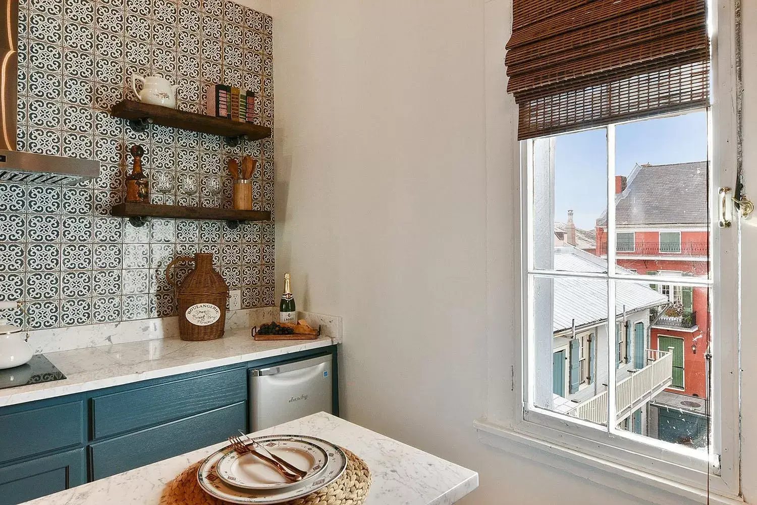 Kitchen or kitchenette, Kitchen/Kitchenette in French Quarter Mansion