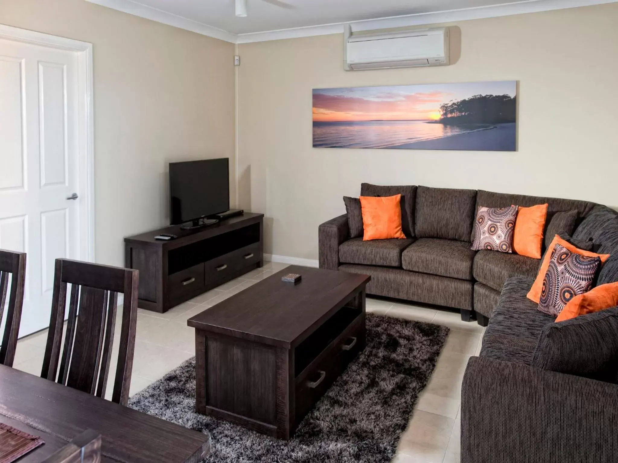 Living room, Seating Area in Dolphin Shores