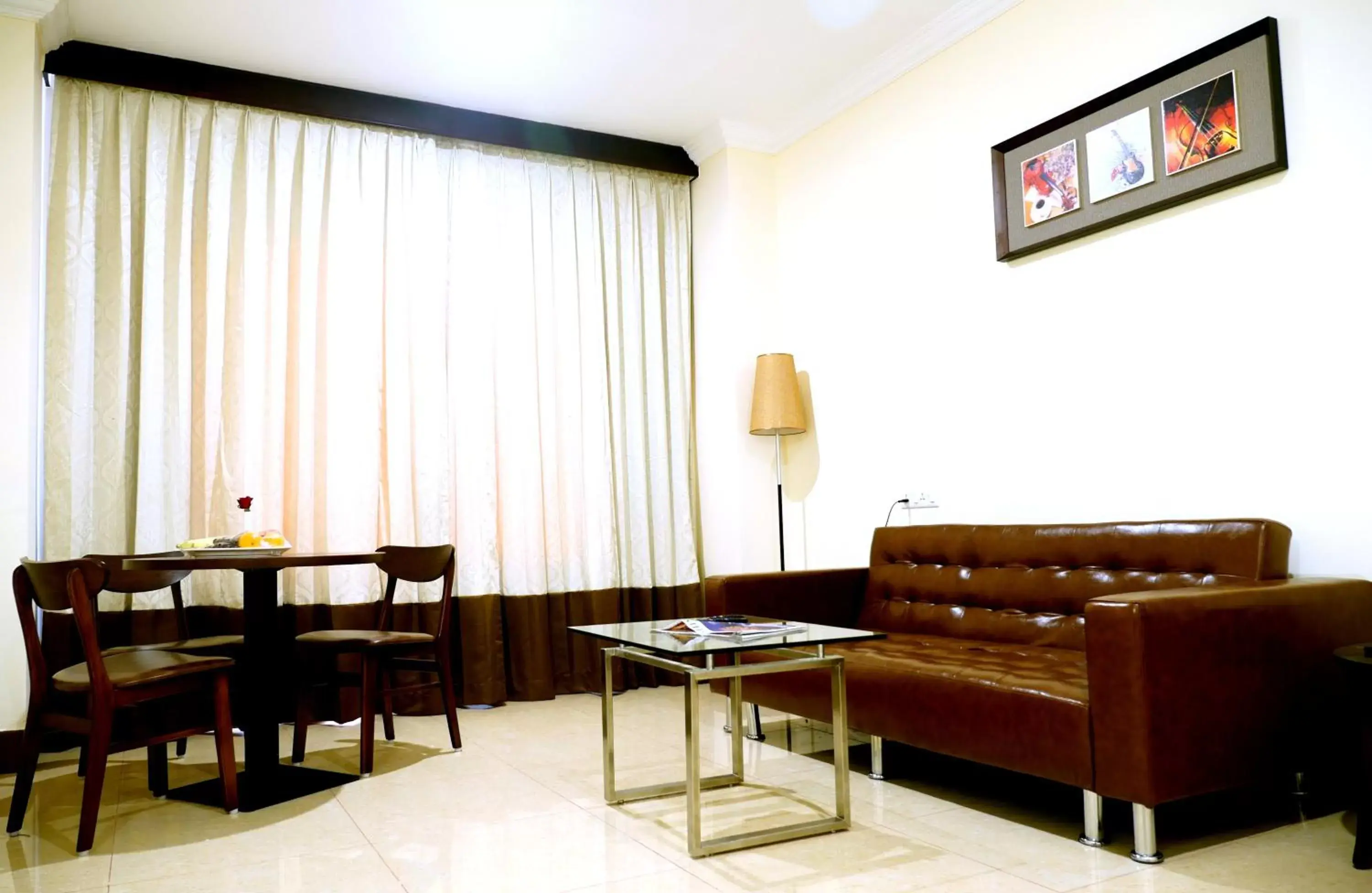 Living room in AVS Imperiaa Karaikal Living room in AVS Imperiaa Karaikal