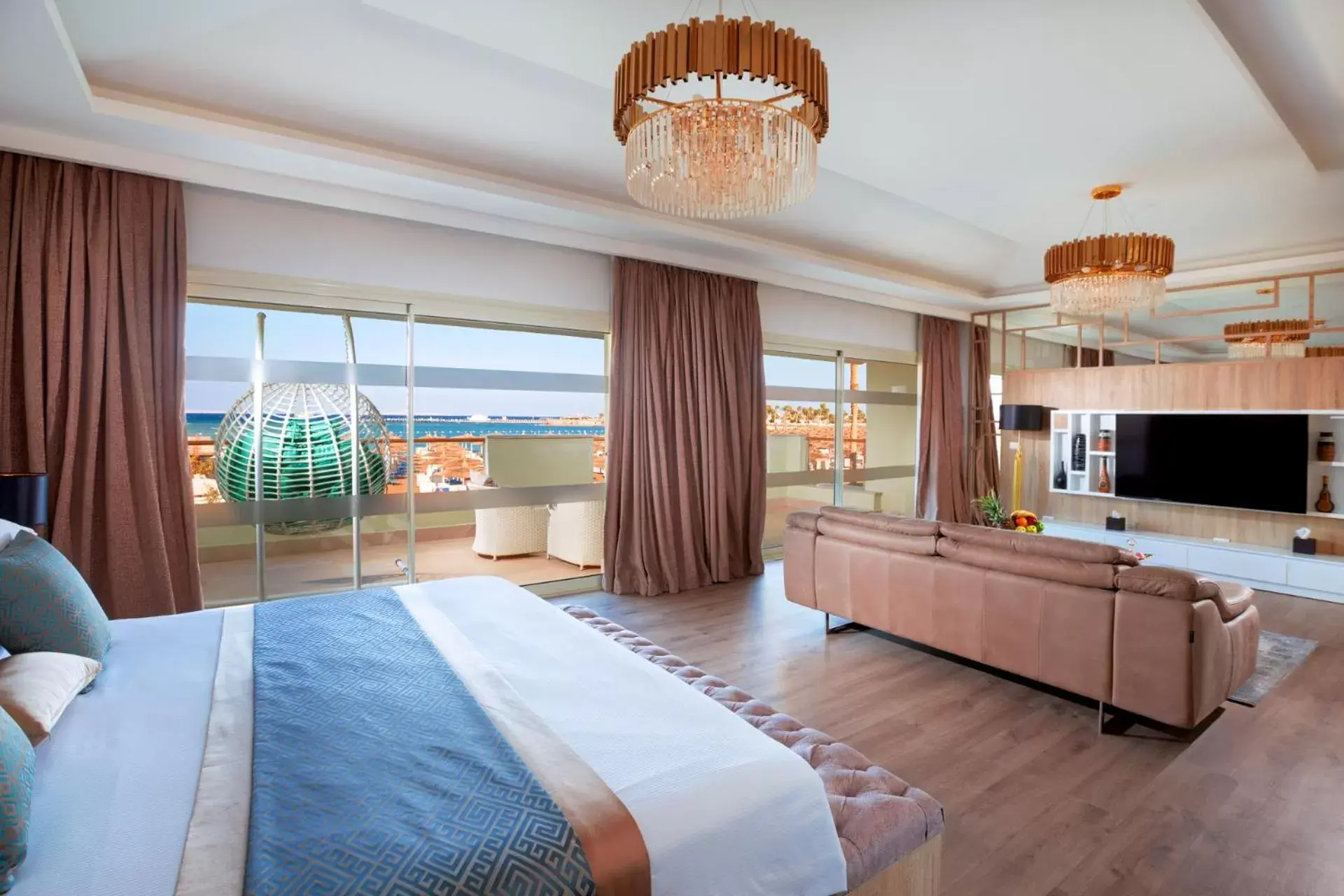 Bed in Pickalbatros Dana Beach Resort - Hurghada