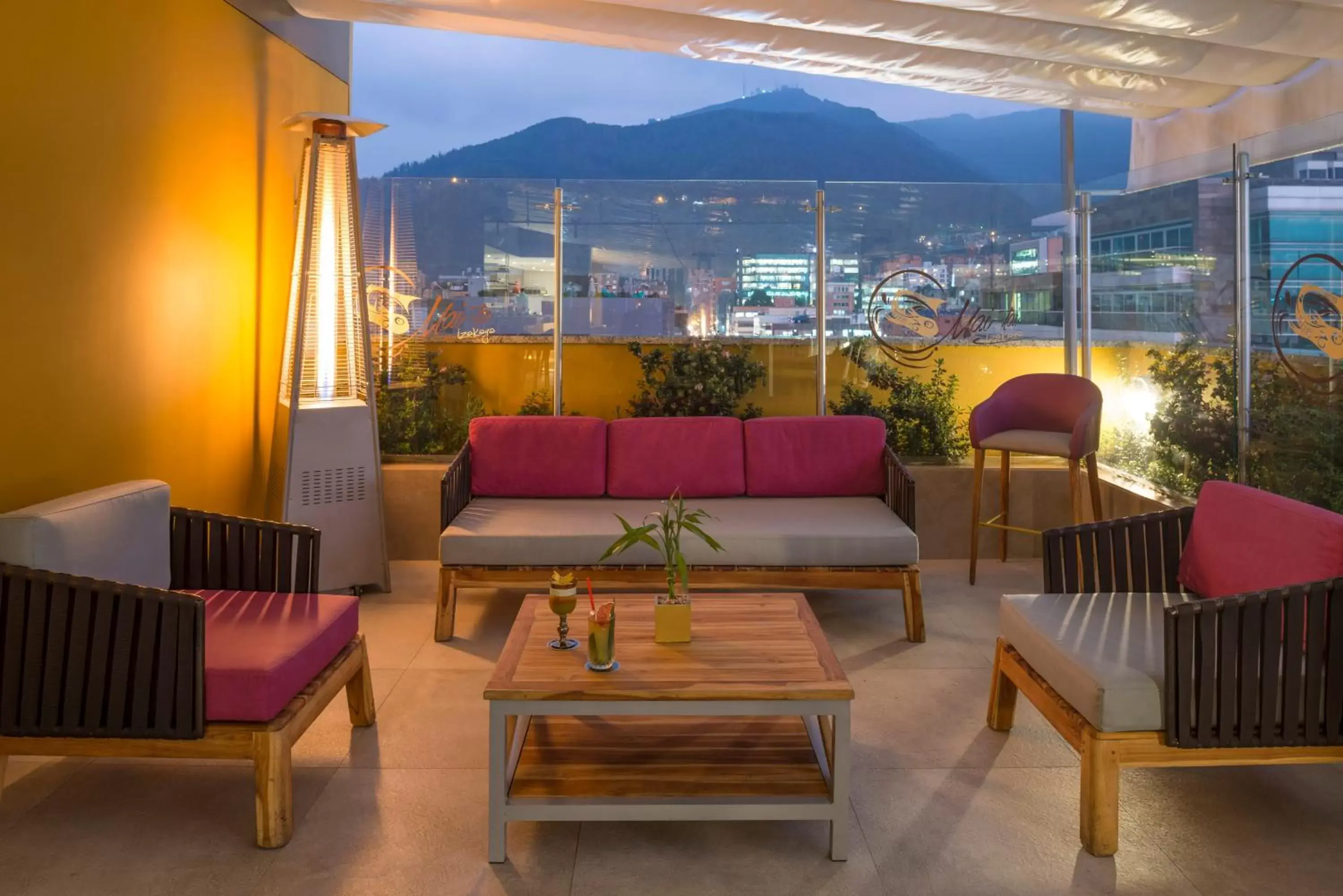Balcony/Terrace in Hotel El Dorado Bogota