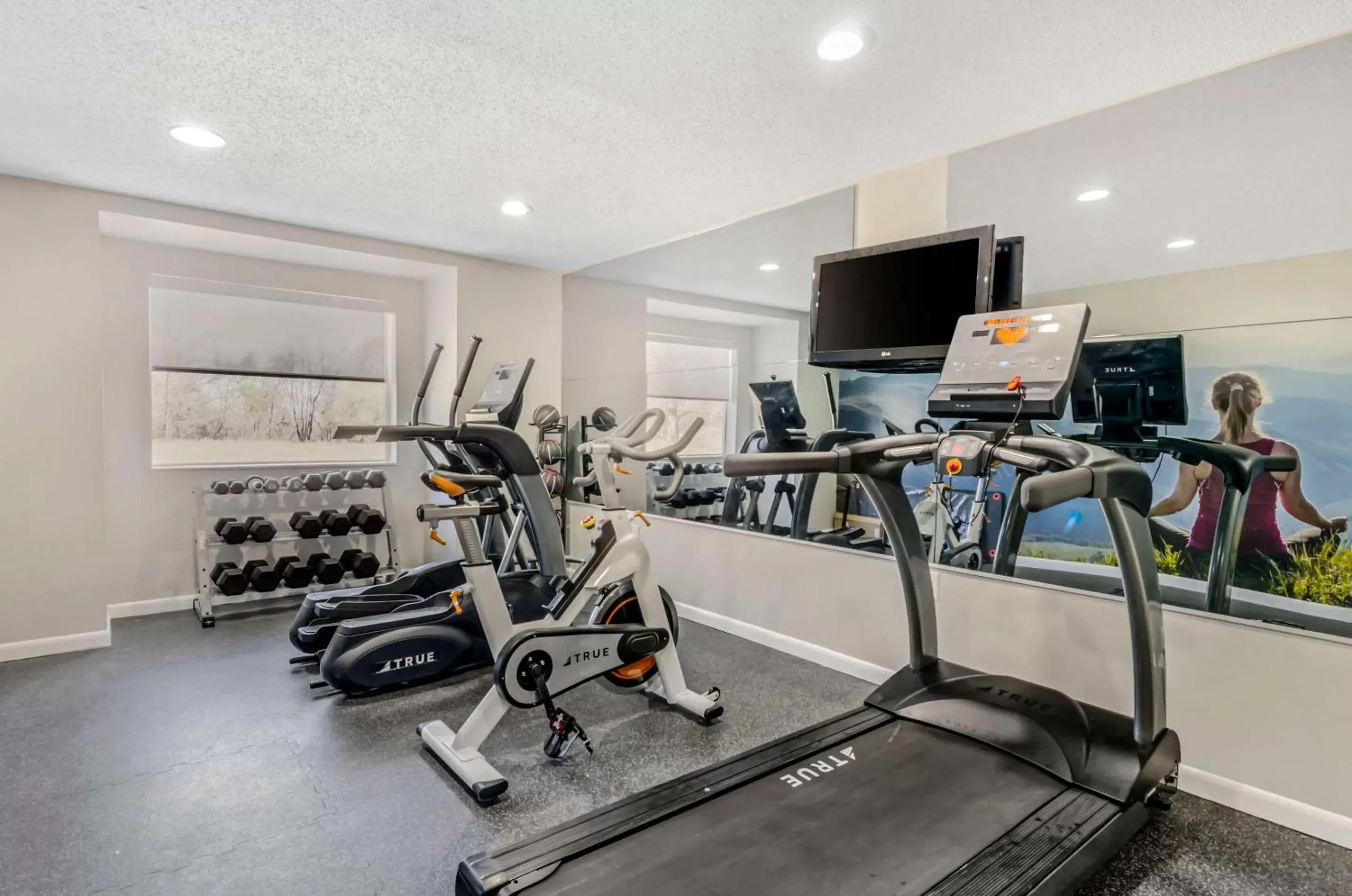 Fitness centre/facilities, Fitness Center/Facilities in Clarion Pointe Staunton East