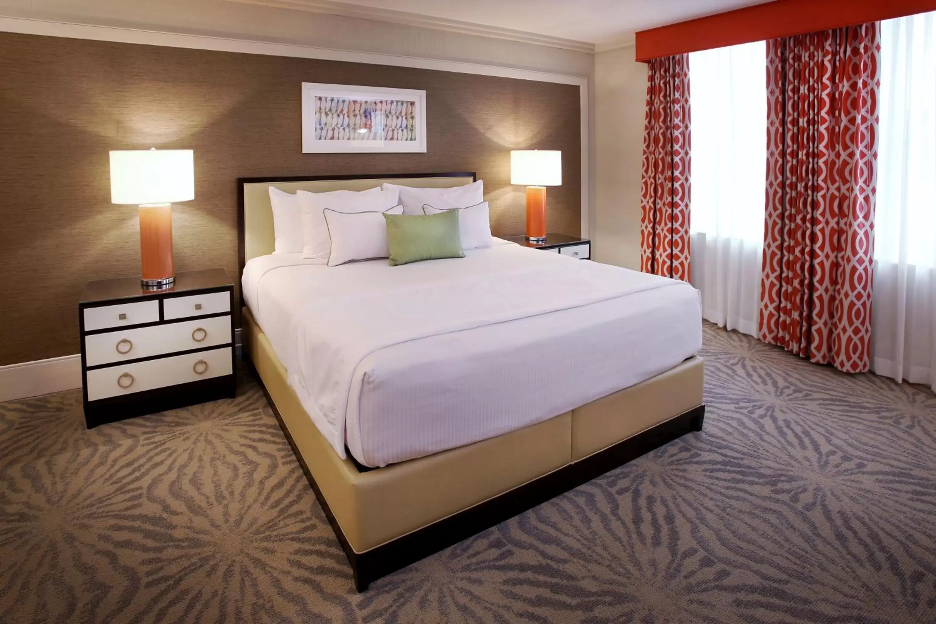 Bedroom, Bed in Resorts Casino Hotel Atlantic City