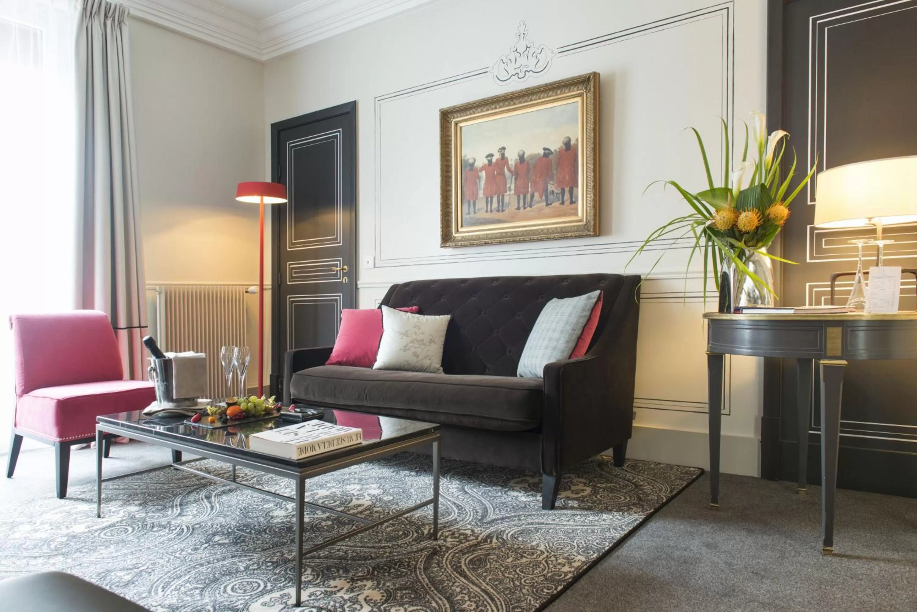 Living room in Edouard 7 Paris Opéra