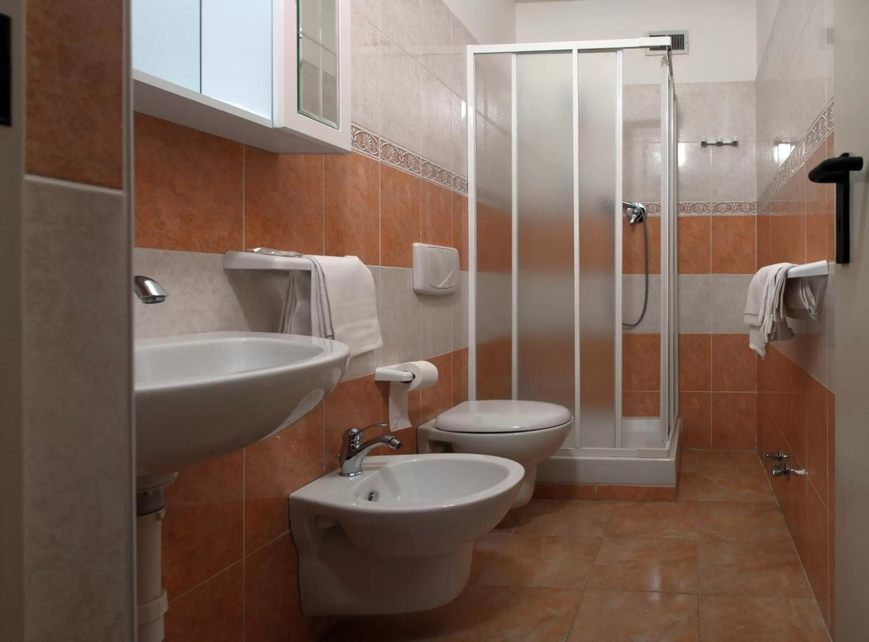 Shower, Bathroom in Hotel Michelangelo