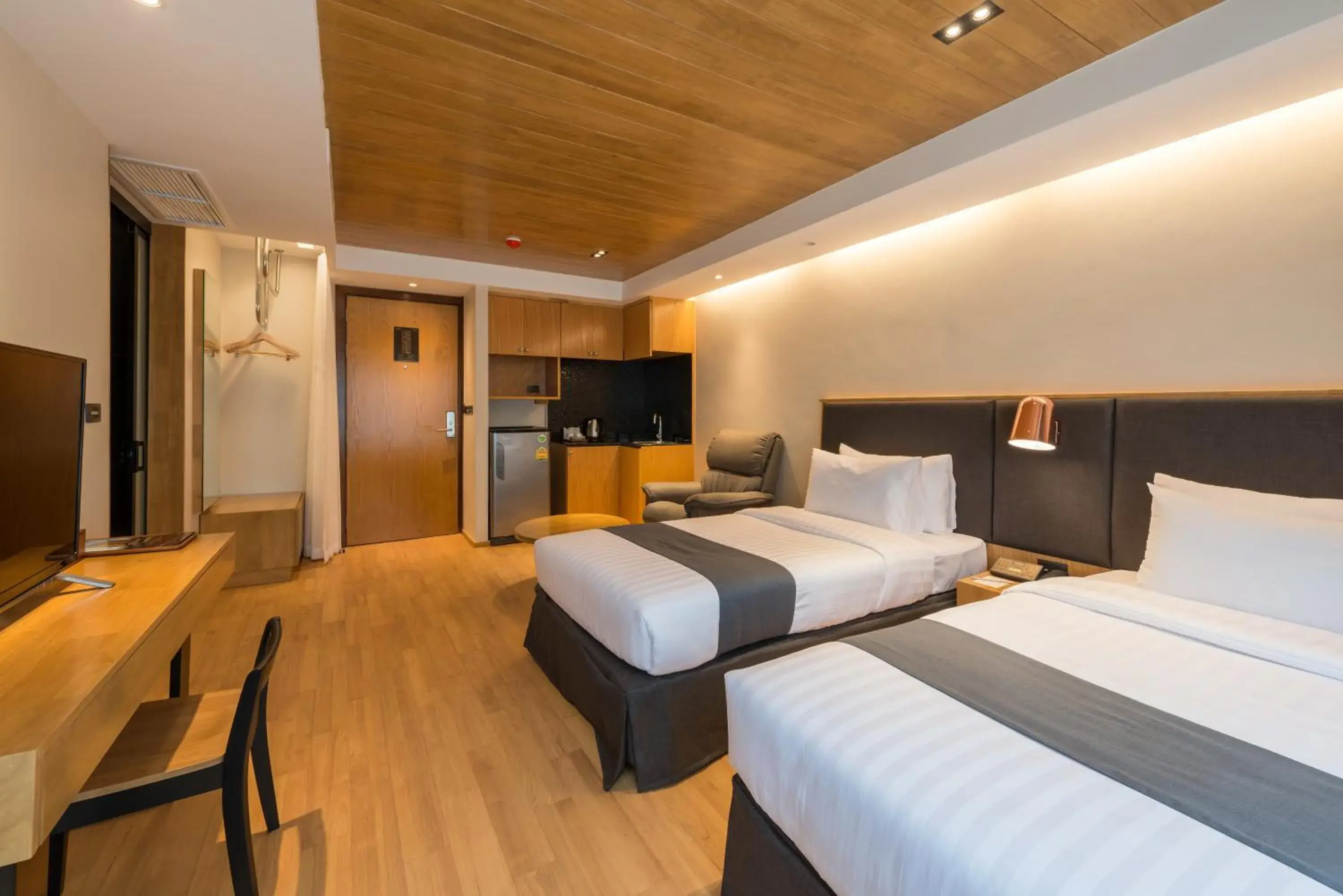 Photo of the whole room, Bed in Asana Hotel & Residence (SHA Plus)