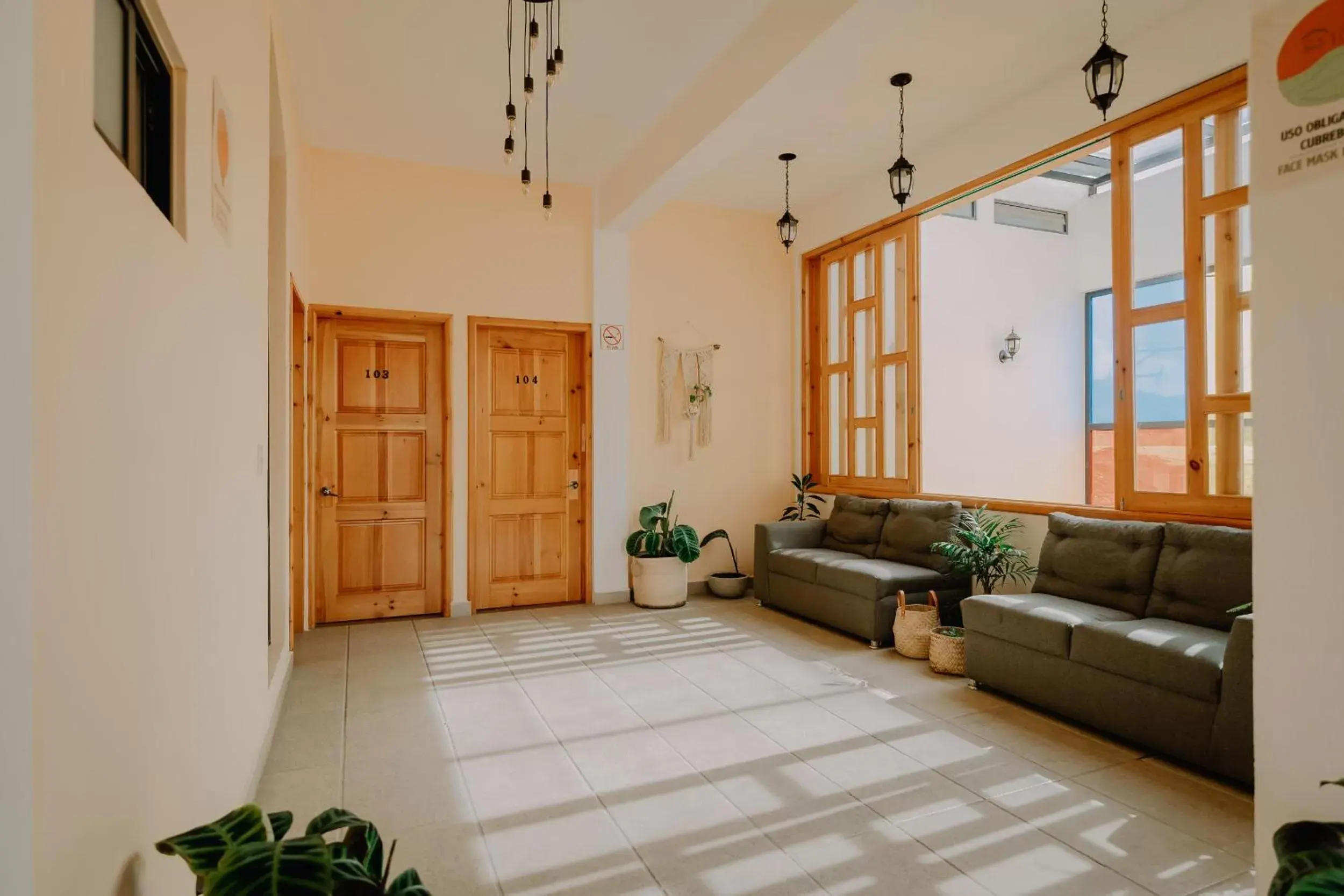 Seating Area in Hotel Cielo y Selva, San Cristobal de las Casas