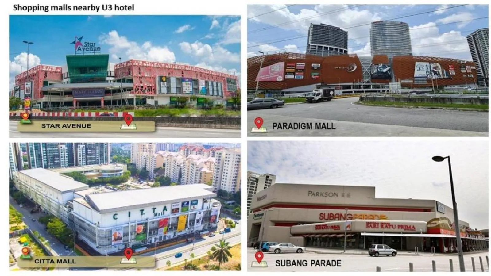 Neighbourhood in U3 HOTEL