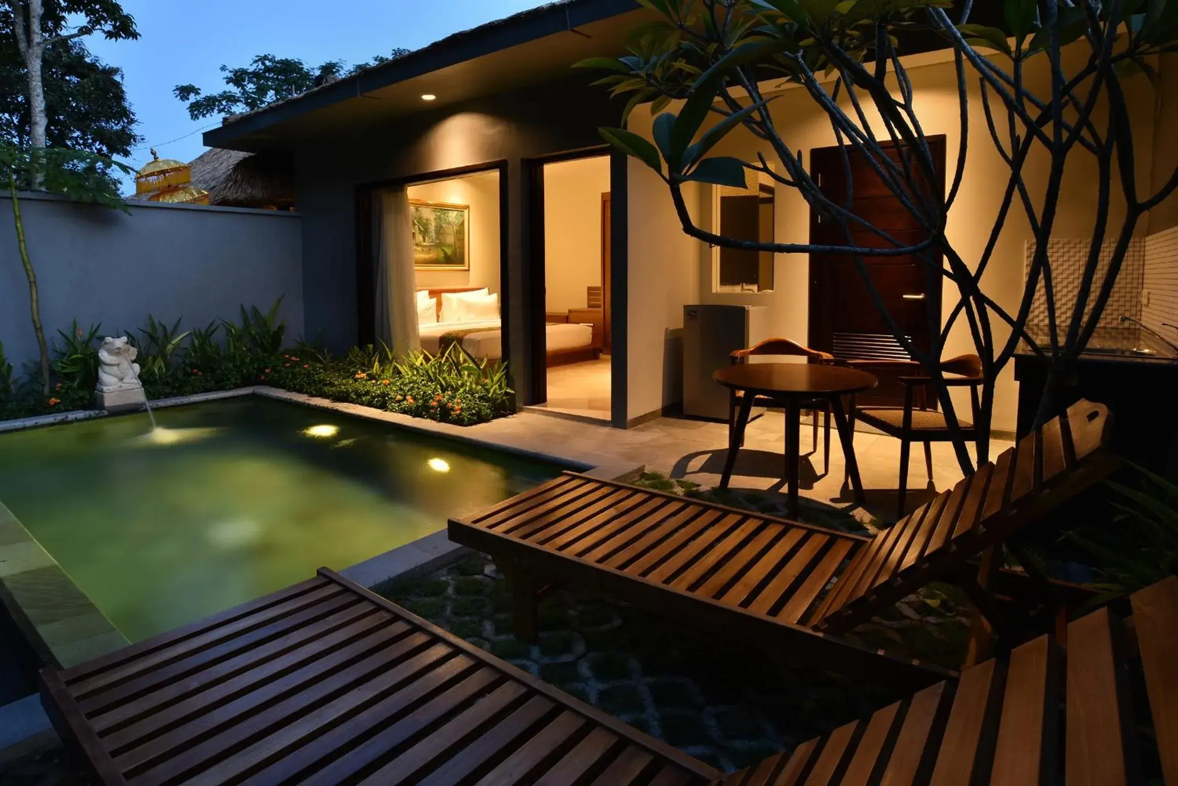 Swimming pool, Patio/Outdoor Area in Ubud Wana Resort