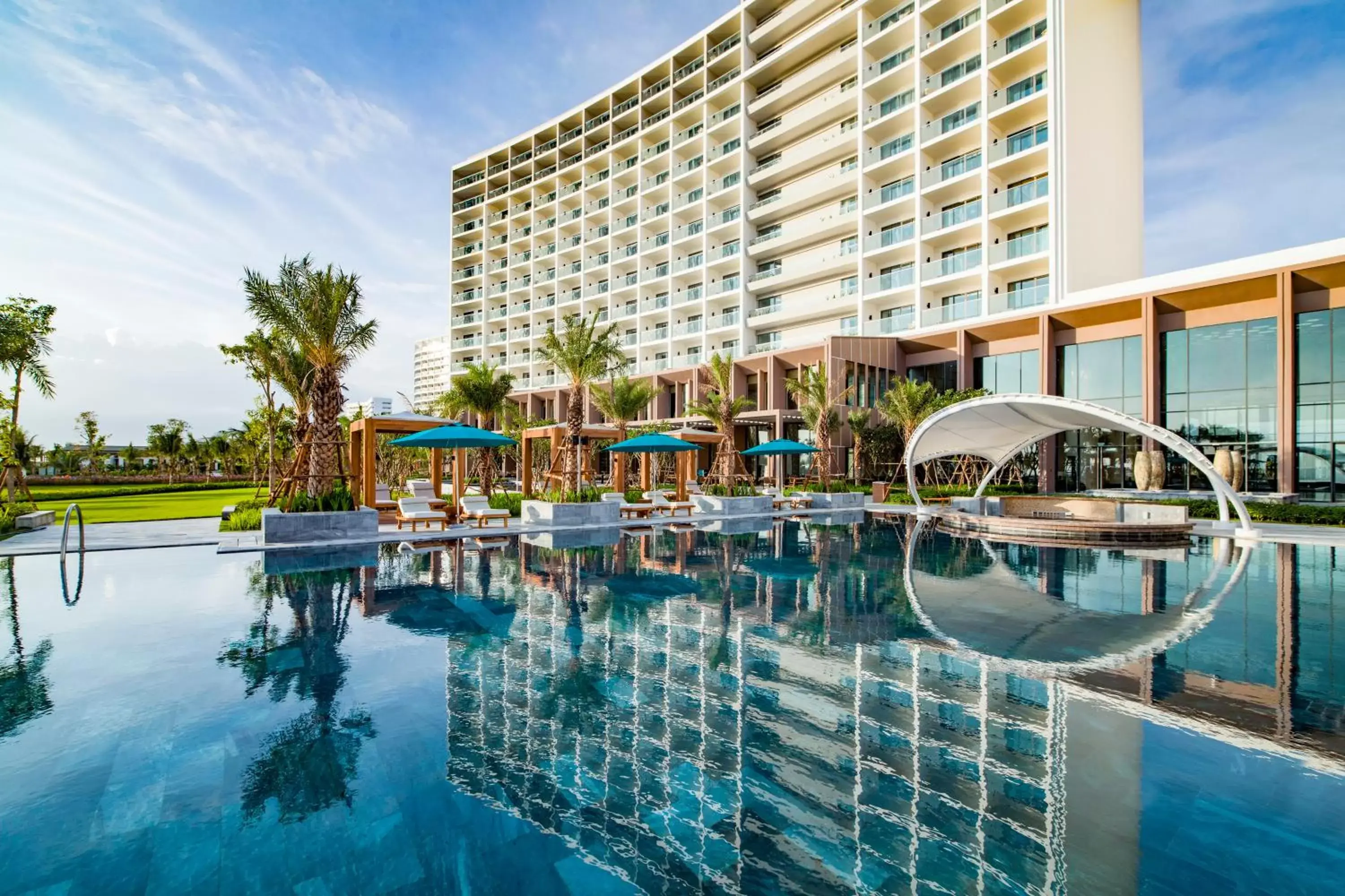 Swimming Pool in Radisson Blu Resort Cam Ranh