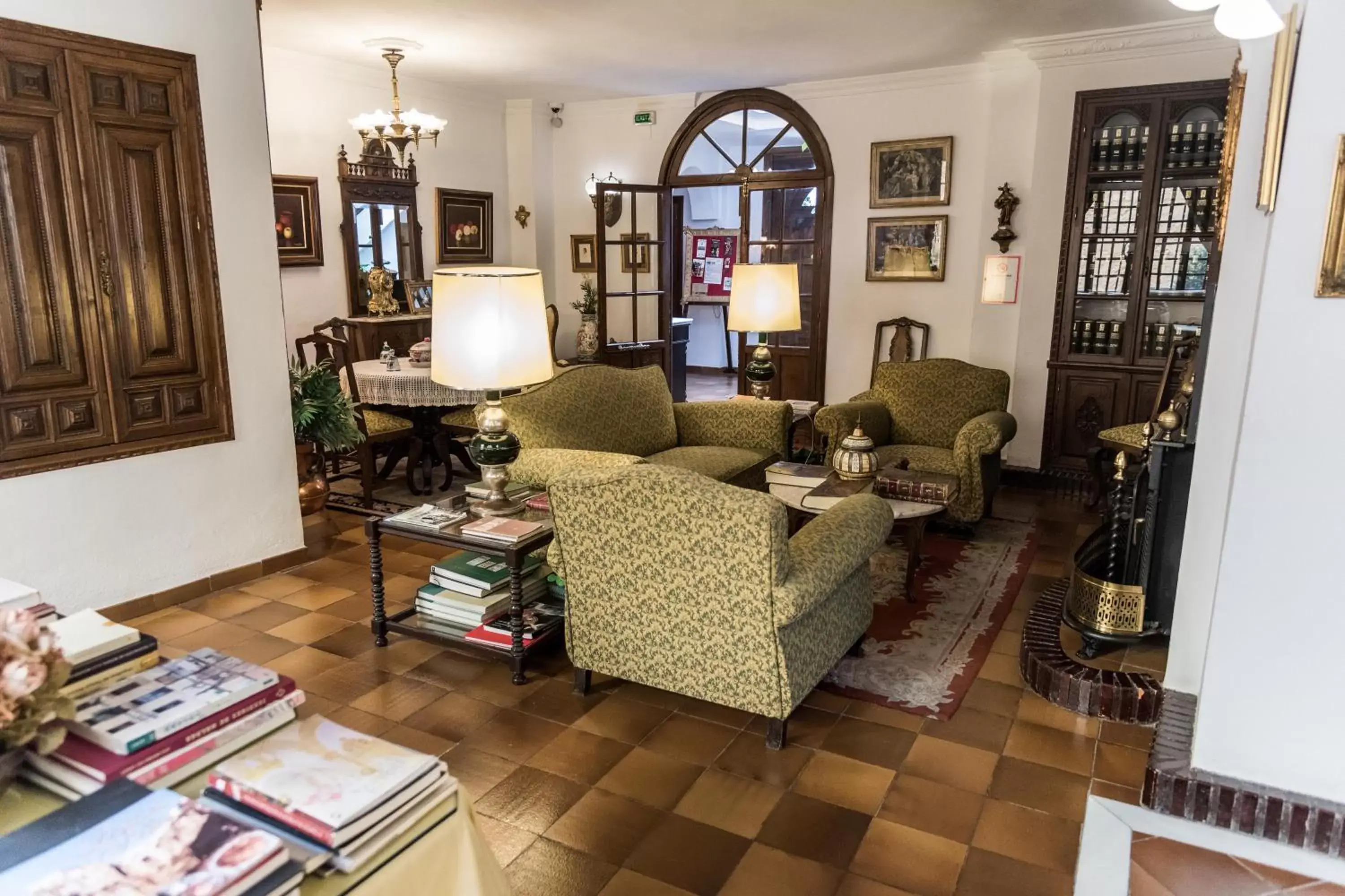 Living room, Lobby/Reception in Hotel Soho Boutique Palacio San Gabriel