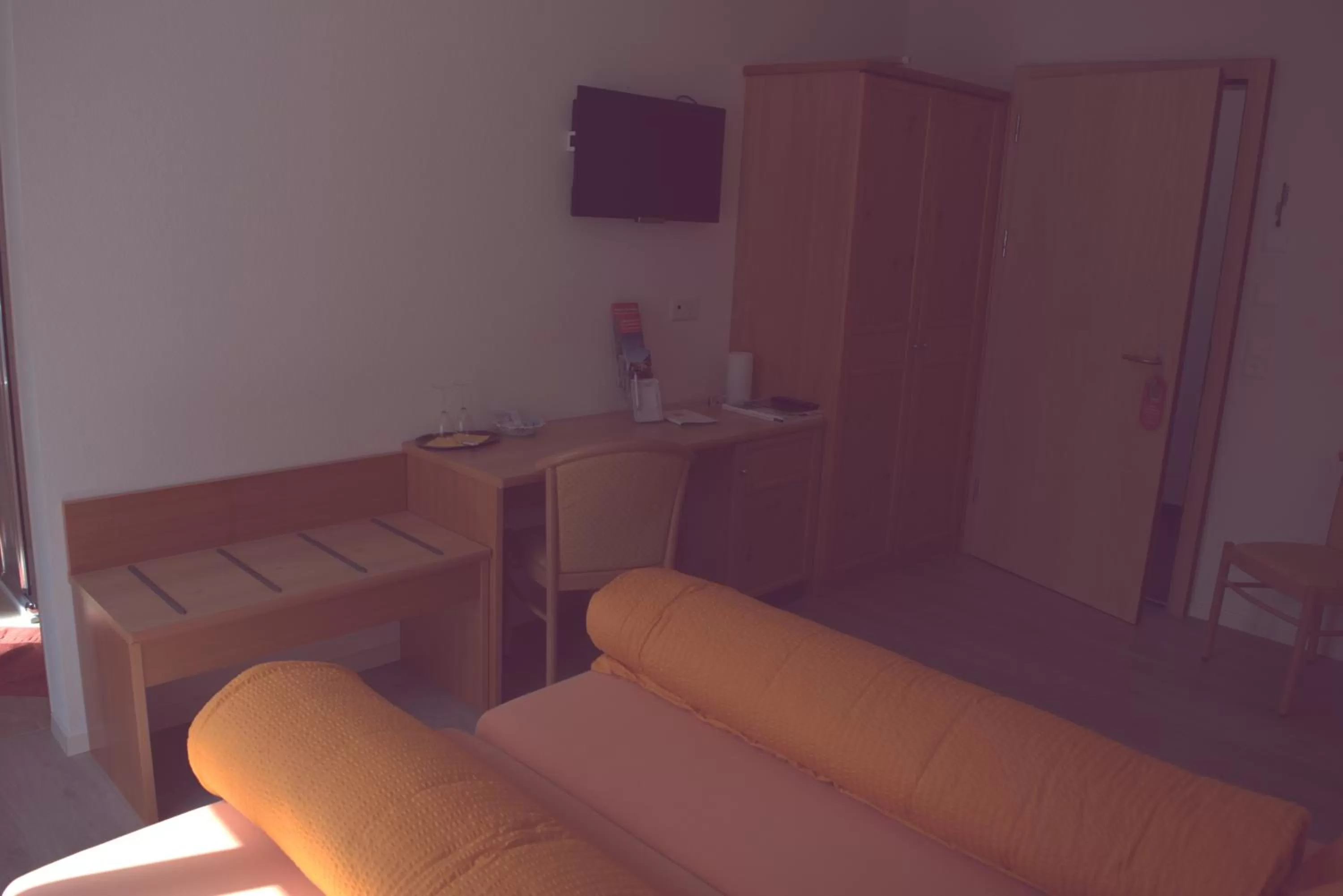 Photo of the whole room, TV/Entertainment Center in Ristorante Pensione Chalet Stazione