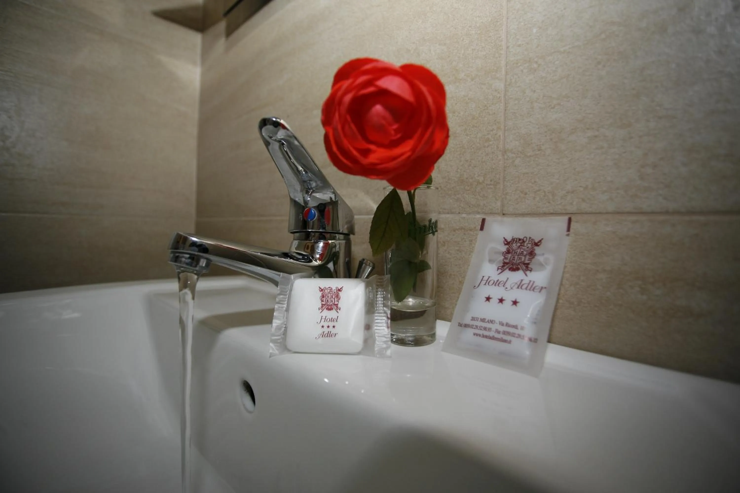 Toilet in Hotel Adler