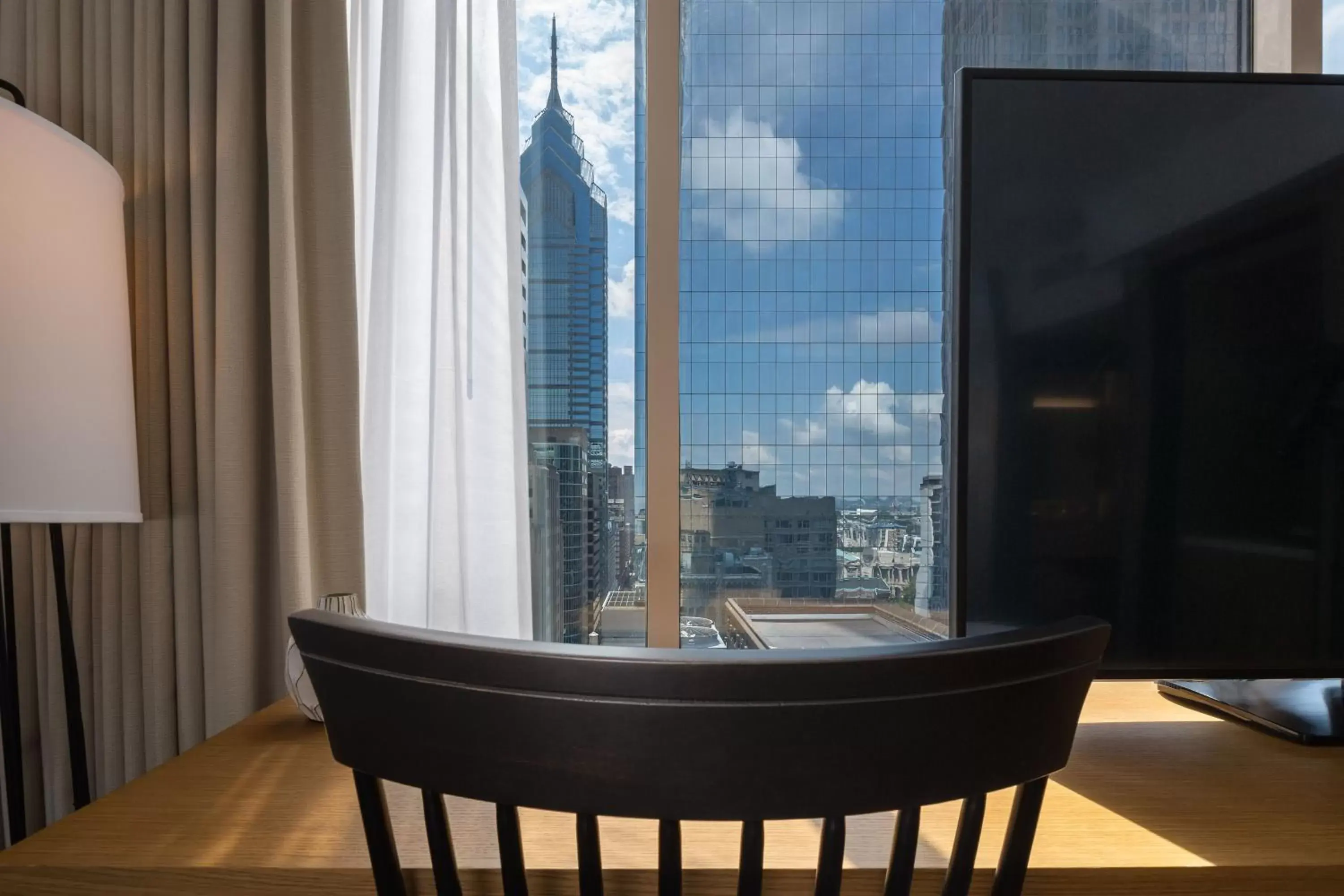 City view in The Windsor Suites Philadelphia
