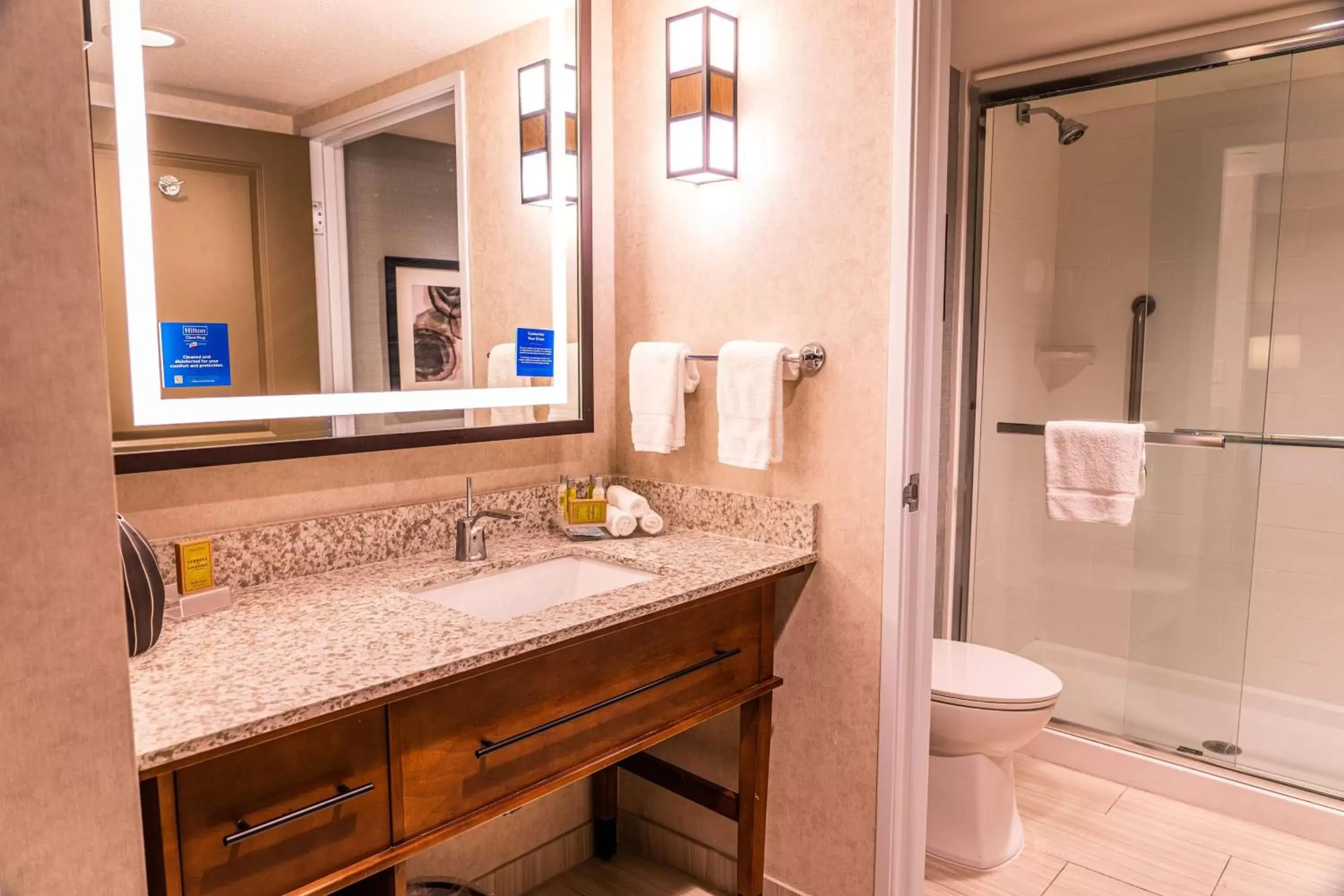 Bathroom in Homewood Suites by Hilton Pleasant Hill Concord