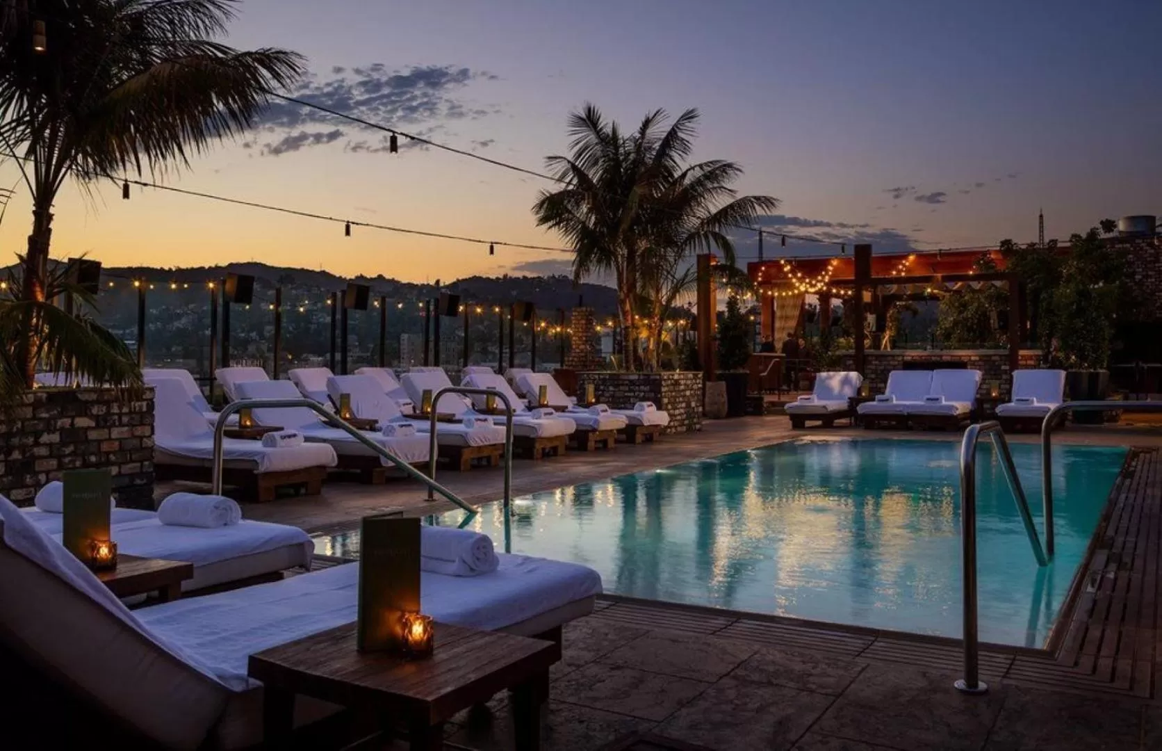 Pool view in Dream Hollywood, by Hyatt