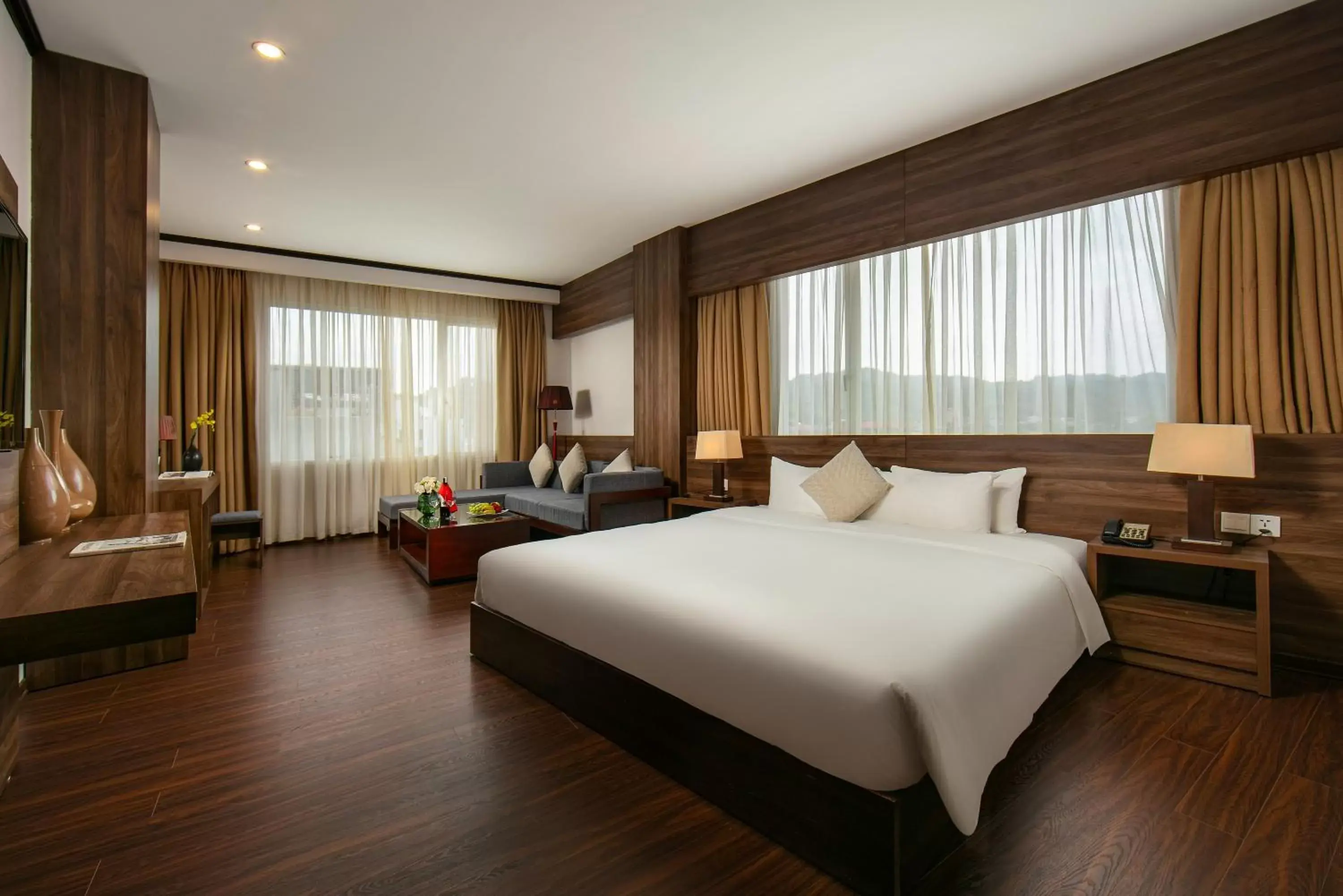 Bedroom, Bed in Lao Cai Star Hotel