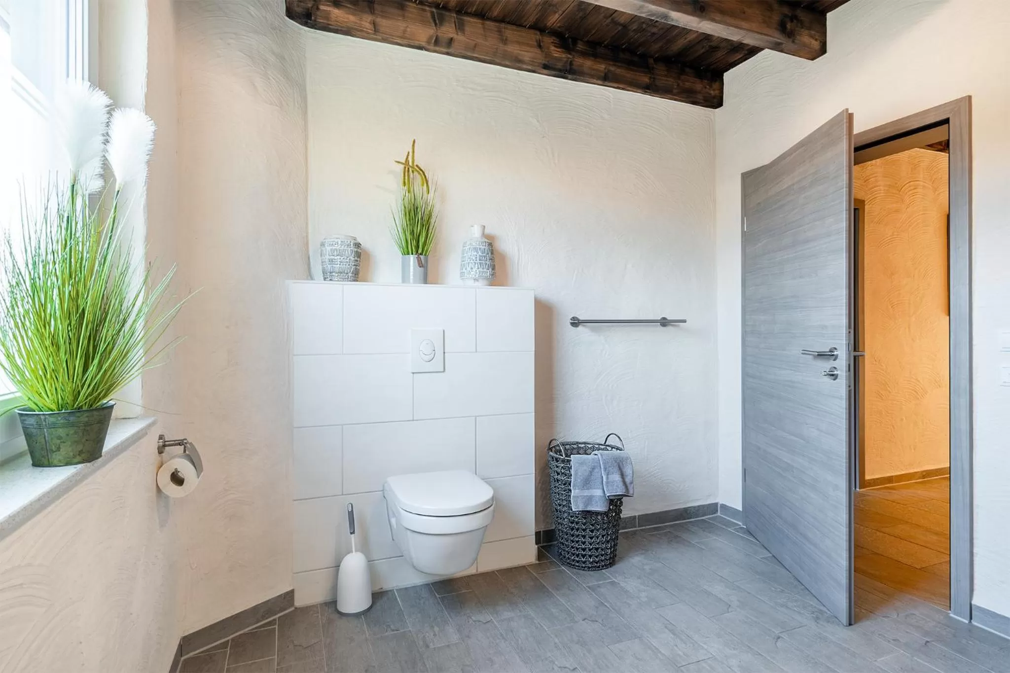 Shower in Villa Moorstern am Badesee Tannenhausen