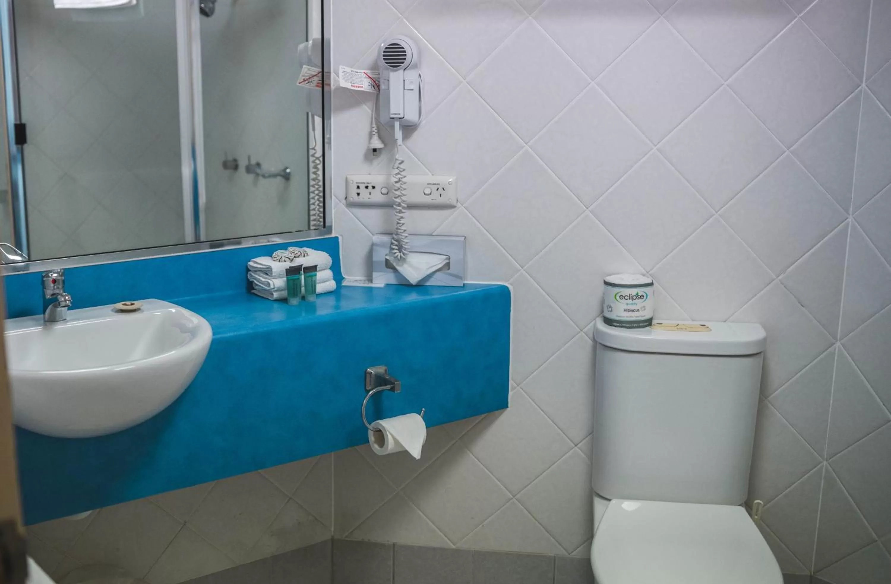 Shower in Heritage Cairns Hotel