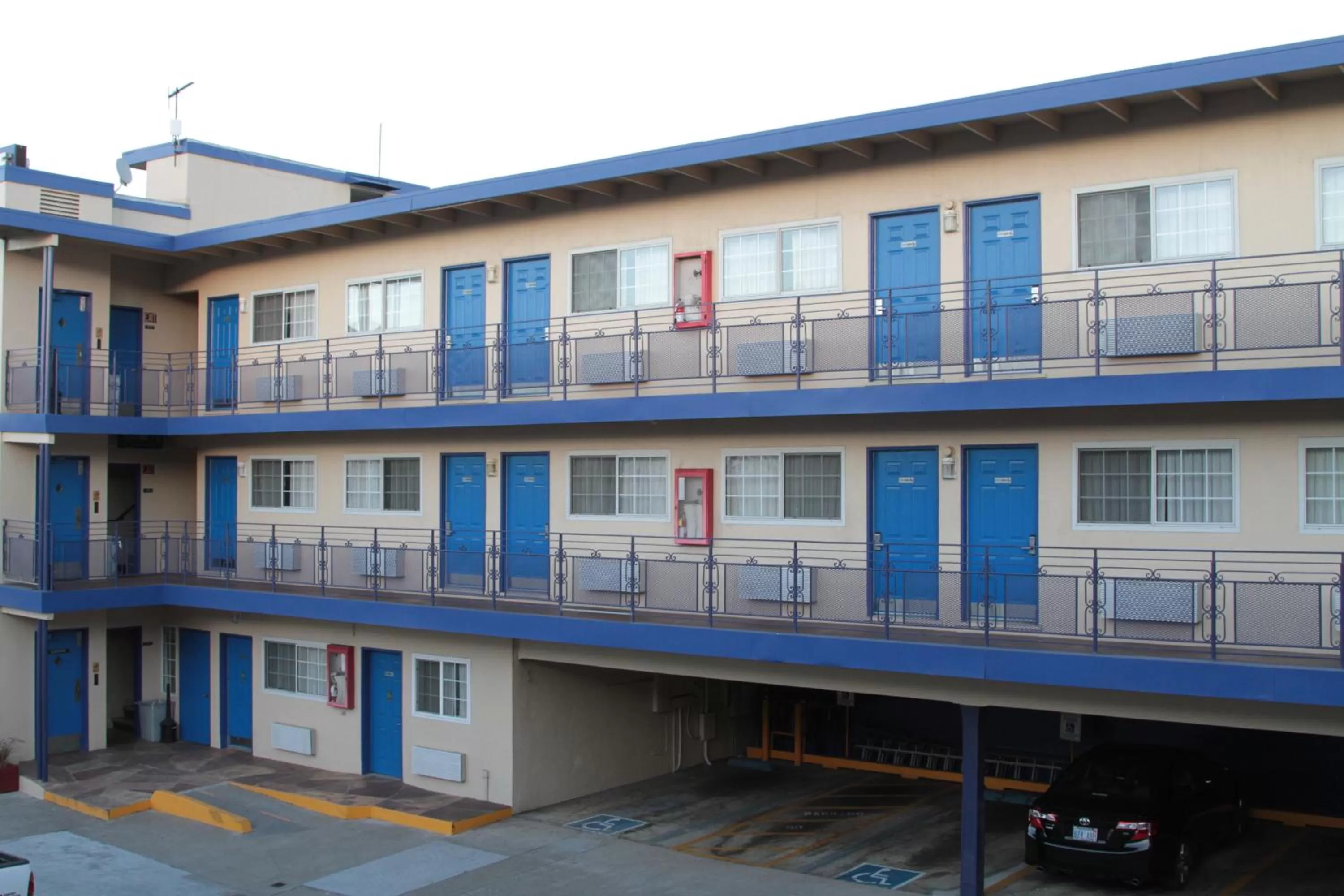 Property building in Surf Motel