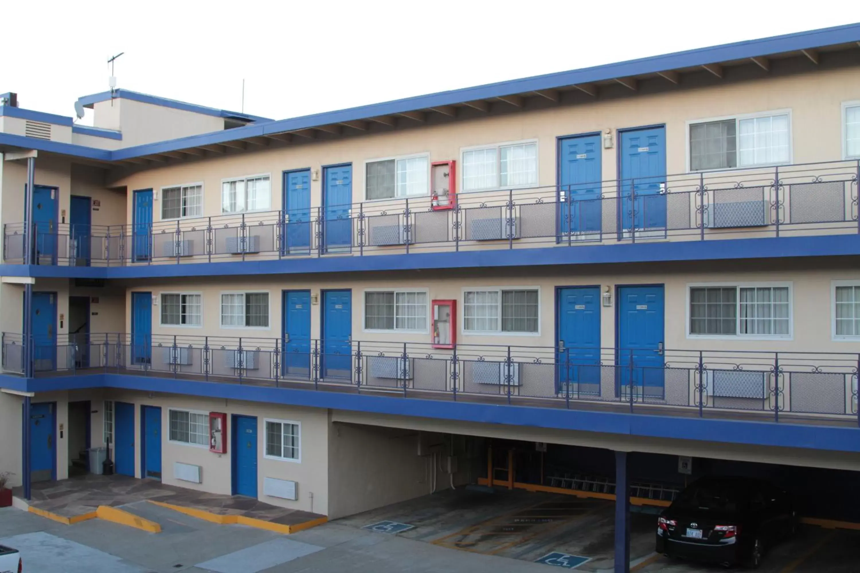 Property Building in Surf Motel