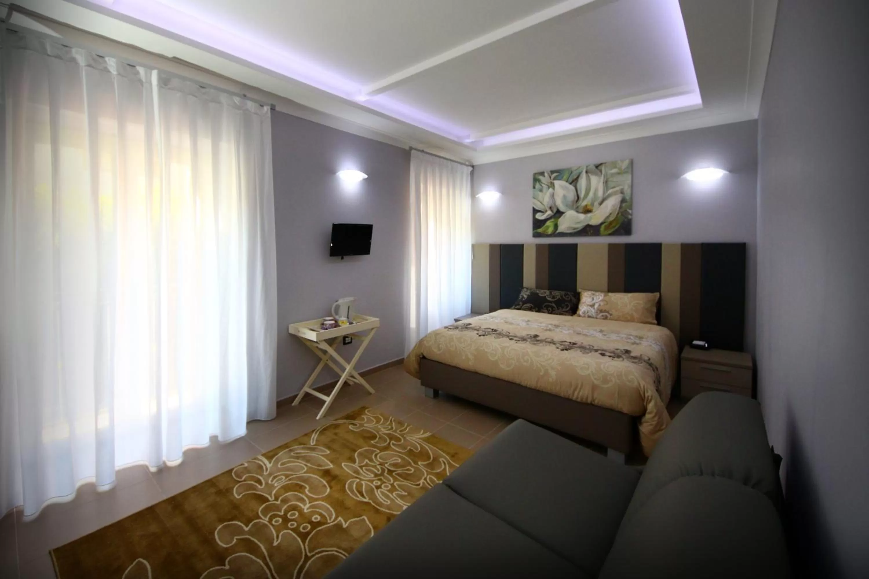 Photo of the whole room, Bed in La Corte del Geco