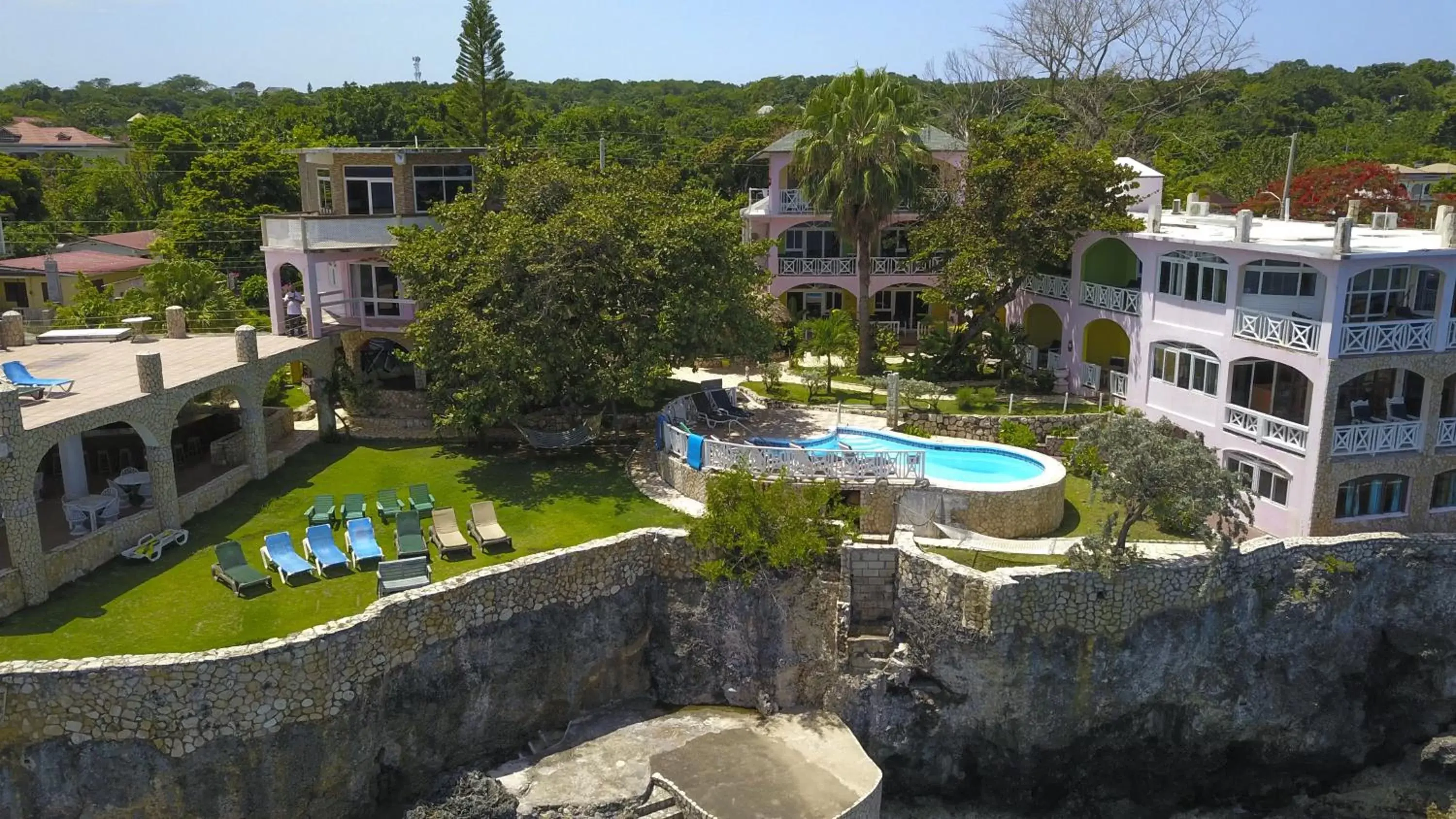 Bird's eye view, Pool View in Home Sweet Home Resort