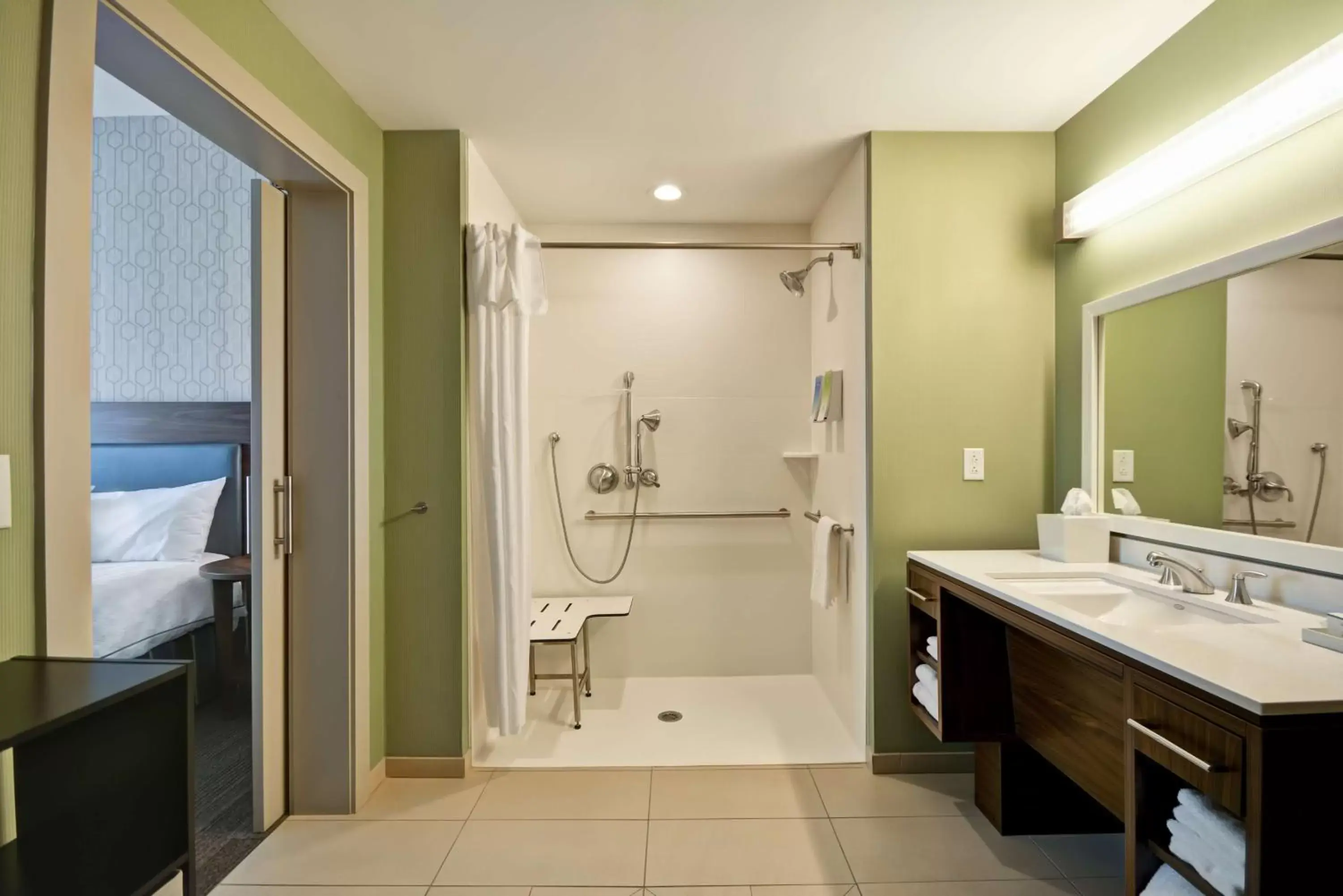 Bathroom in Home2 Suites By Hilton Charles Town