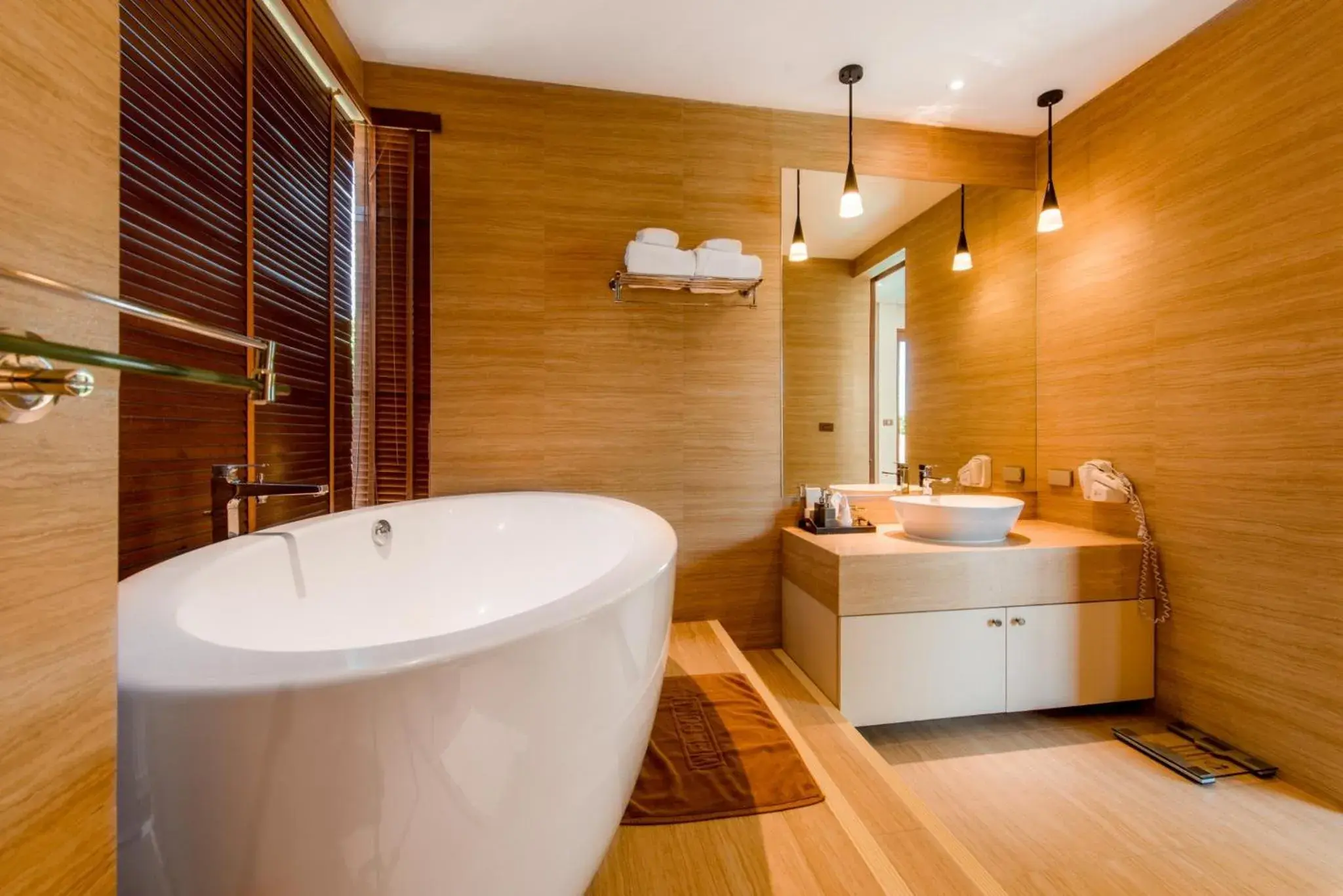 Bathroom in Triple Tree Beach Resort