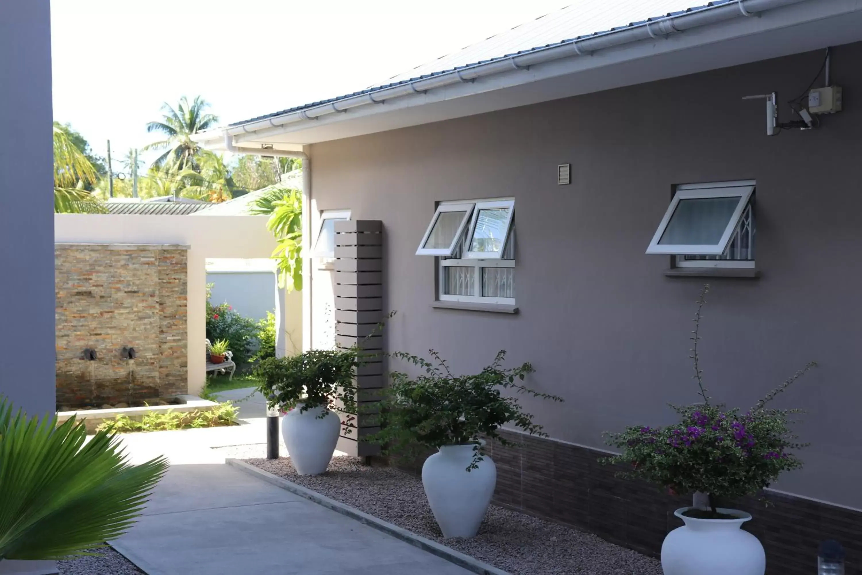 Garden view, Property Building in Hotel La Roussette