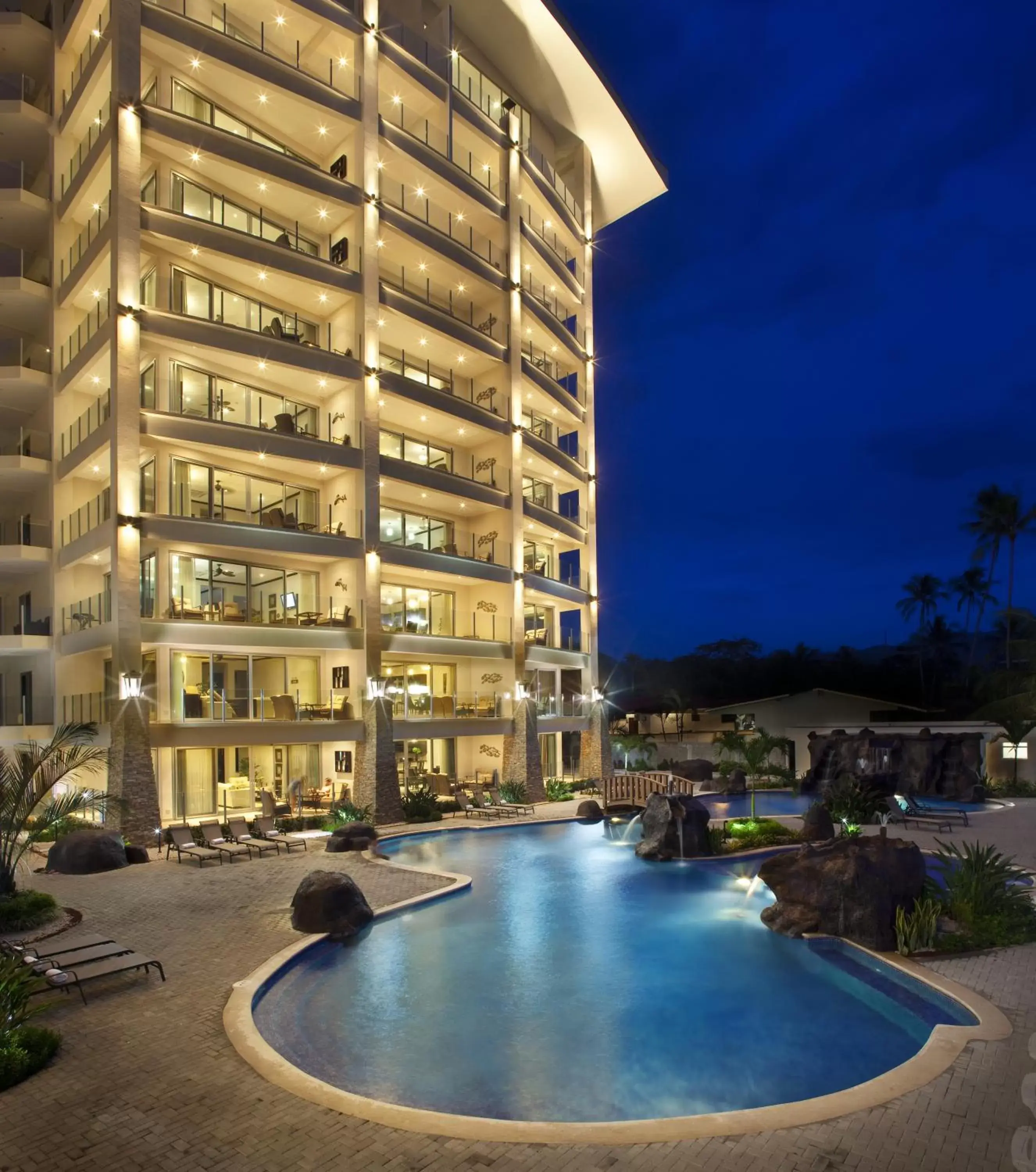 Facade/entrance, Swimming Pool in Best in Jaco Condos at Diamante del Sol