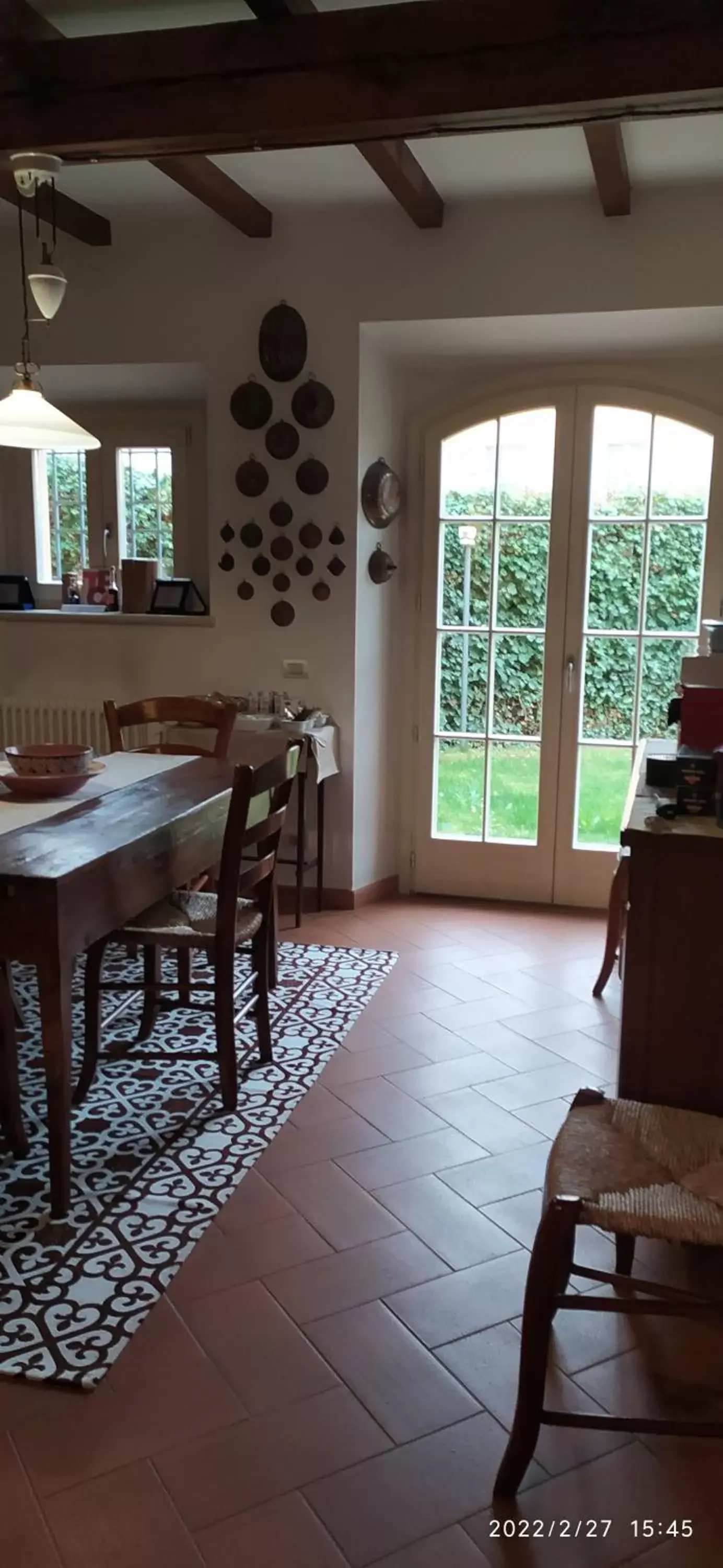 Dining area in Villa Esther