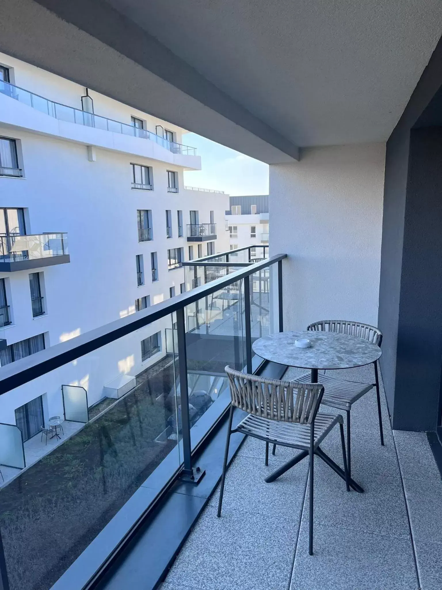 Balcony/Terrace in Citadines Eurometropole Strasbourg