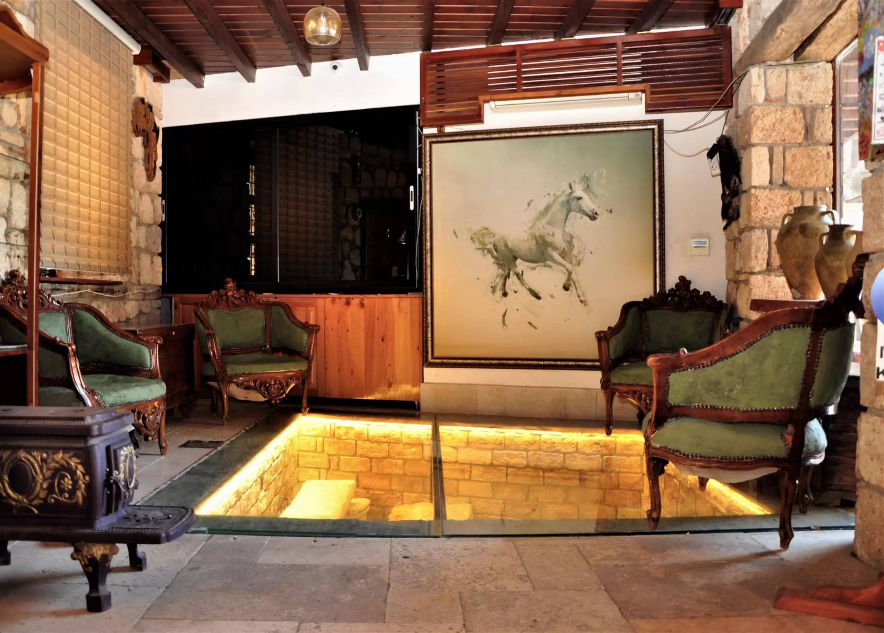 Lobby or reception in Kosa boutique hotel