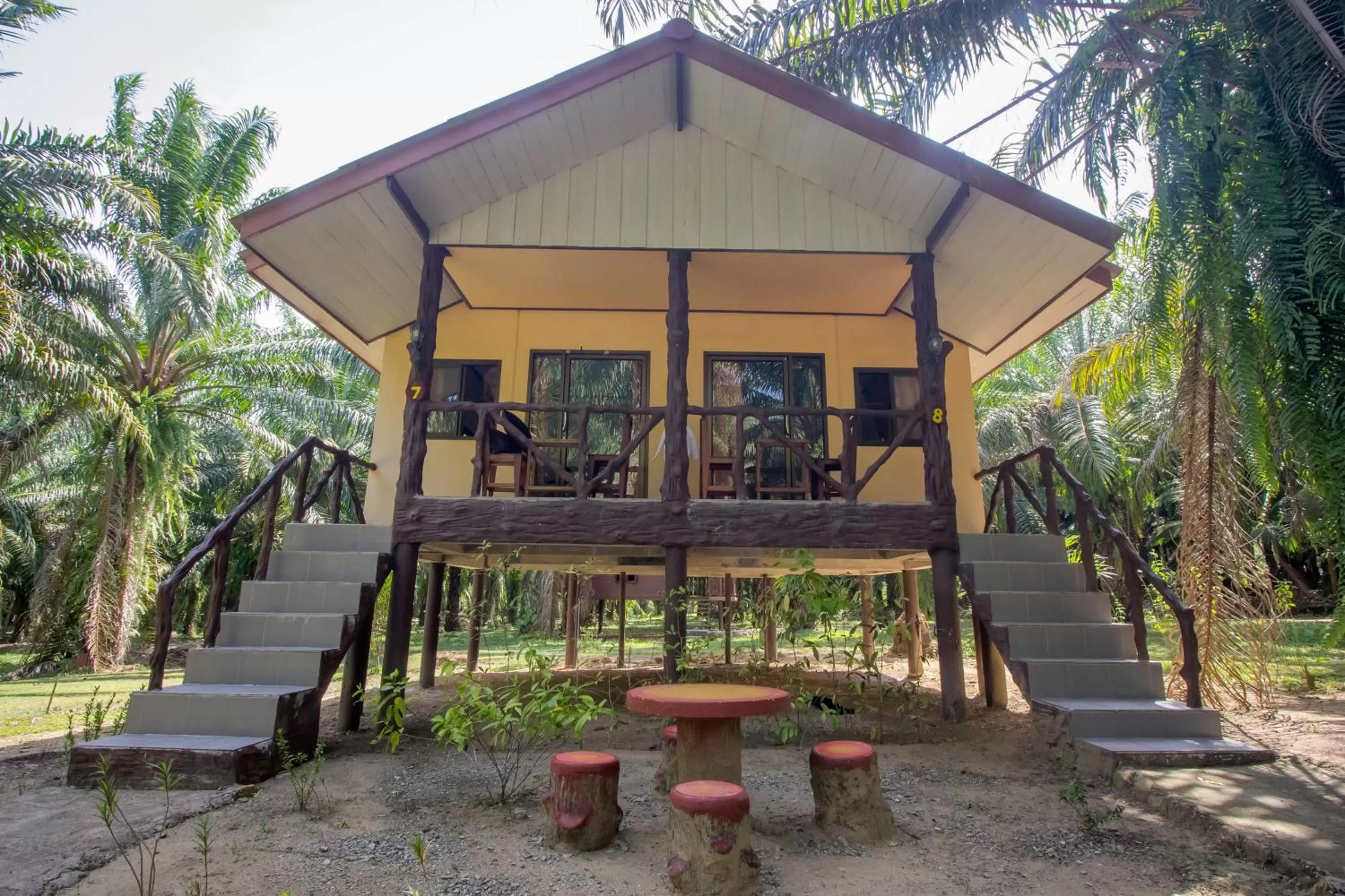 Facade/entrance in Khao Sok Palmview Resort