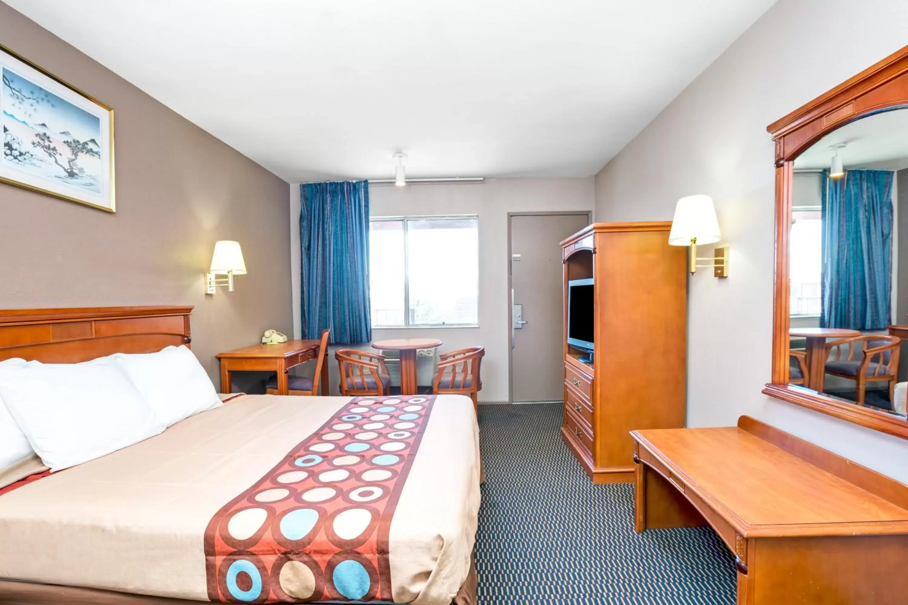 King Room - Non-Smoking in Super 8 by Wyndham Upland Ontario CA King Room - Non-Smoking in Super 8 by Wyndham Upland Ontario CA