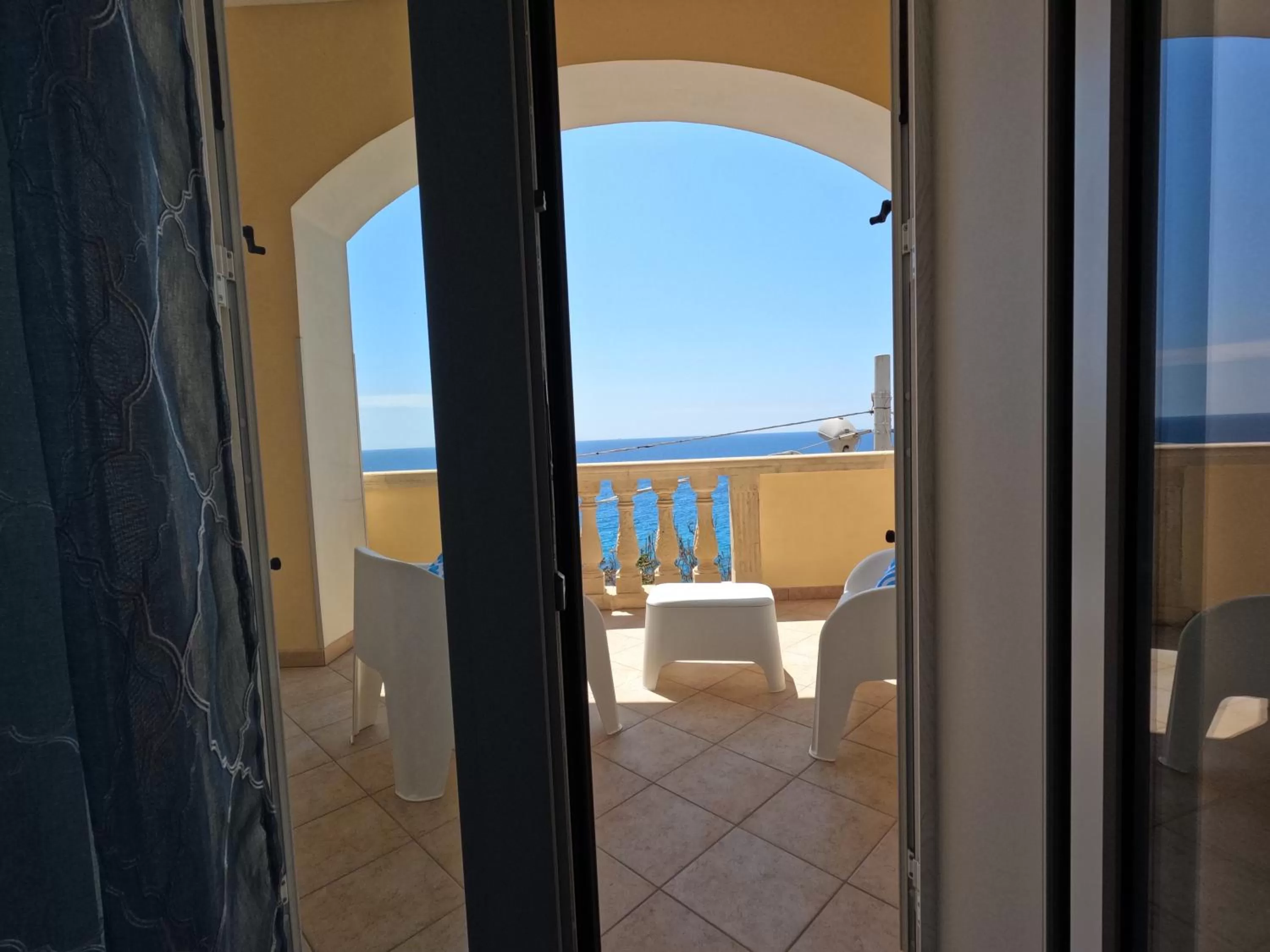 Balcony/Terrace in B&B The Sun 'tis