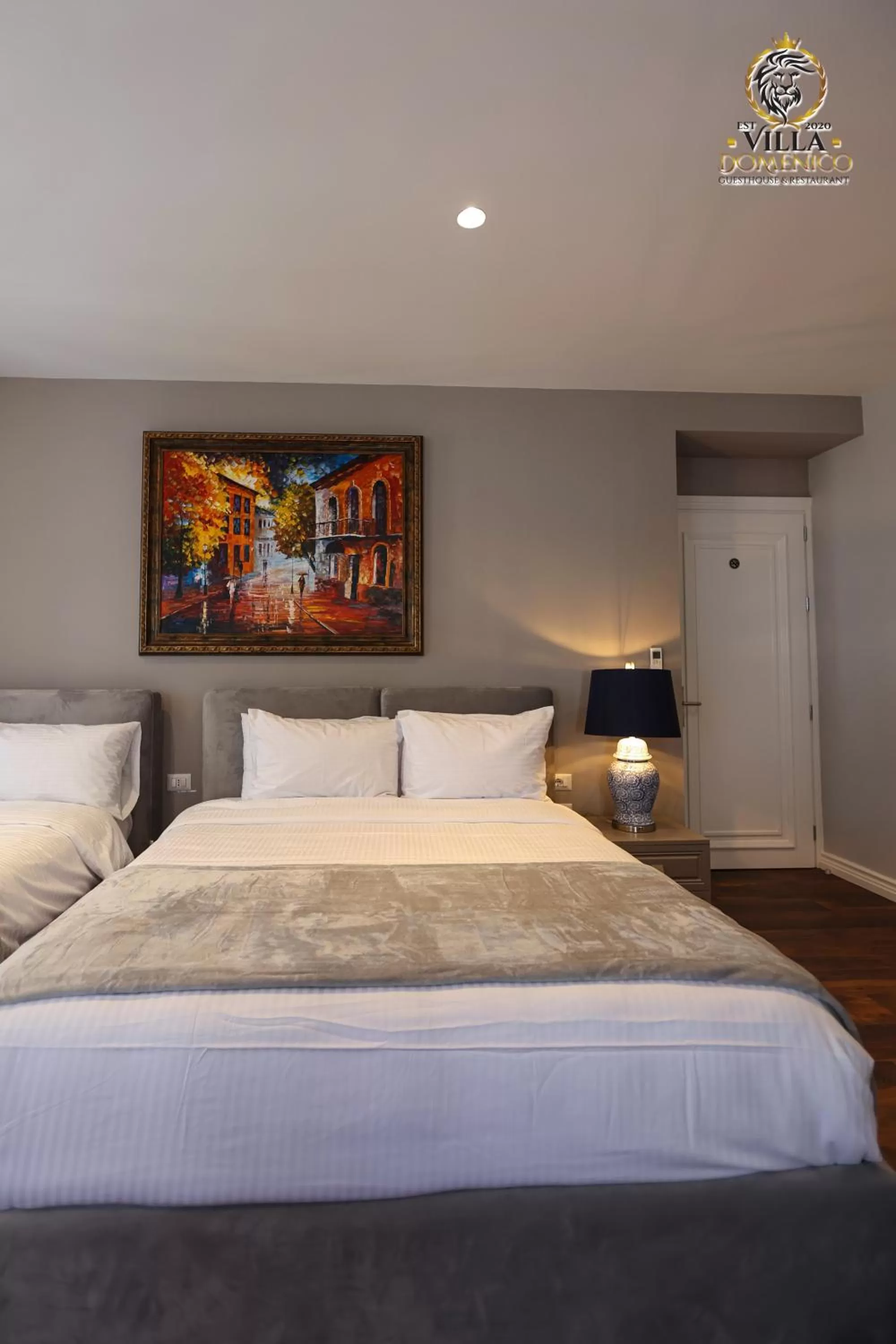 Bed in Villa Domenico Korce