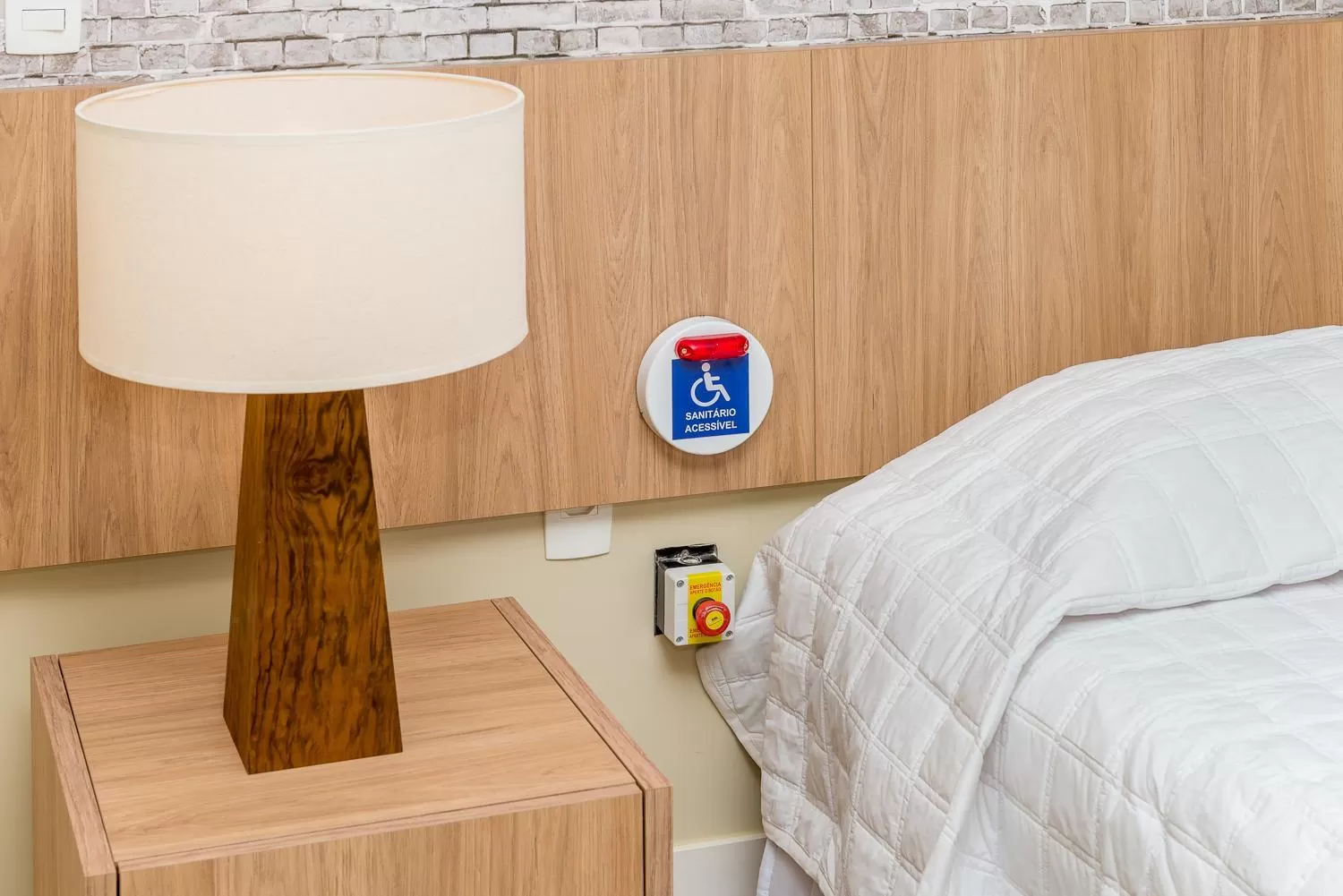 Bed in Hotel Senac Barreira Roxa