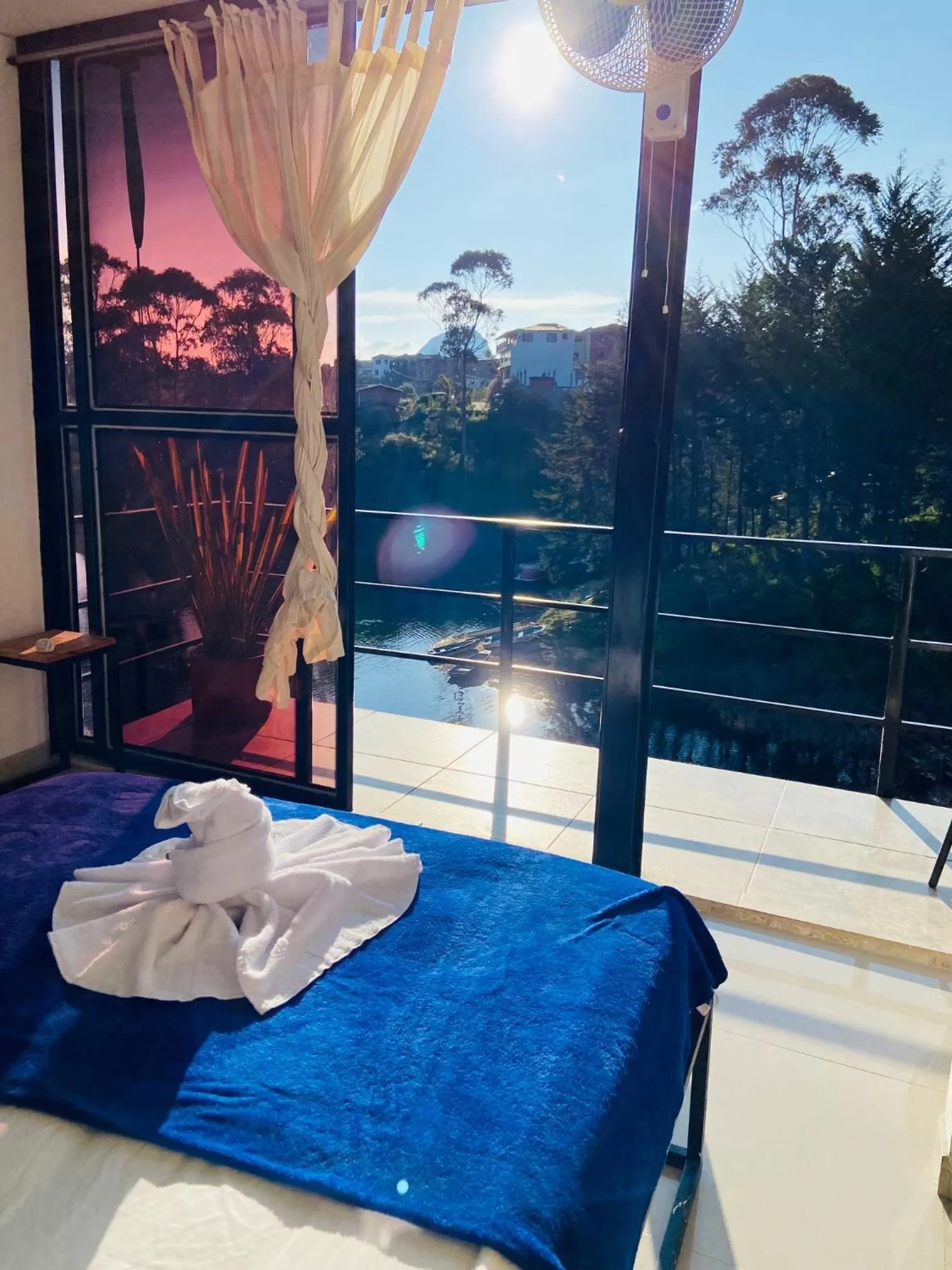 Balcony/Terrace, Bed in La Madriguera