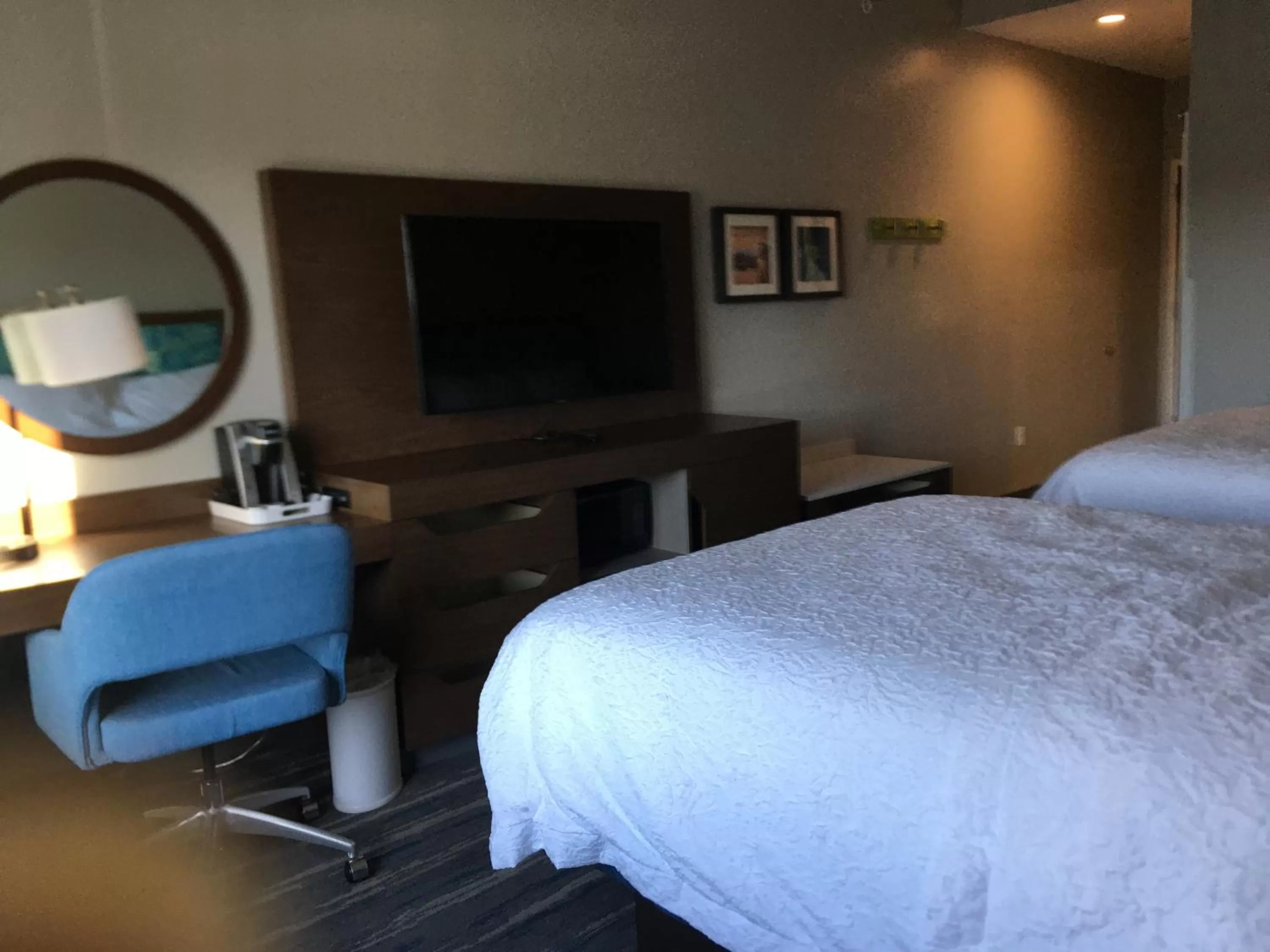 Bed in Hampton Inn Old Bridge NJ