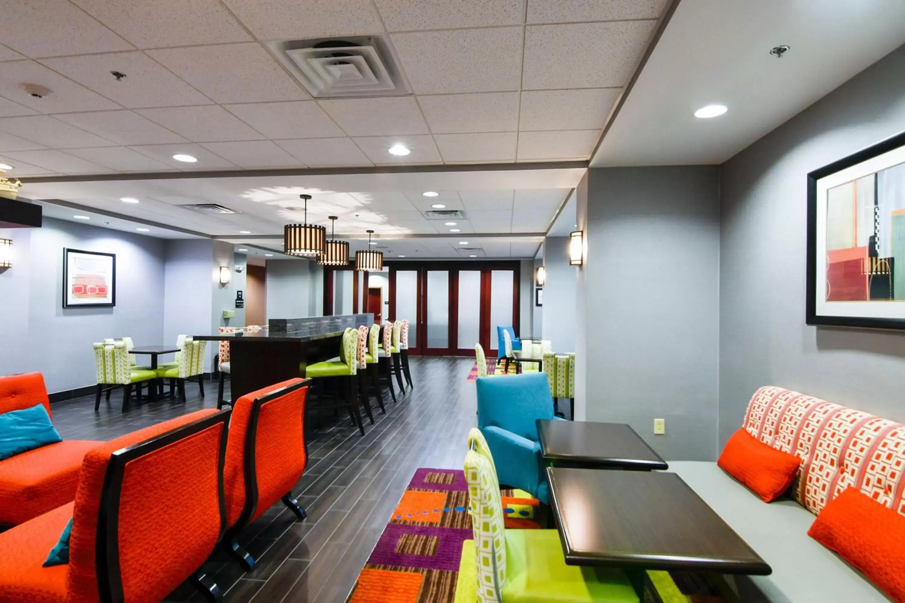 Lobby or reception in Hampton Inn Foley Lobby or reception in Hampton Inn Foley