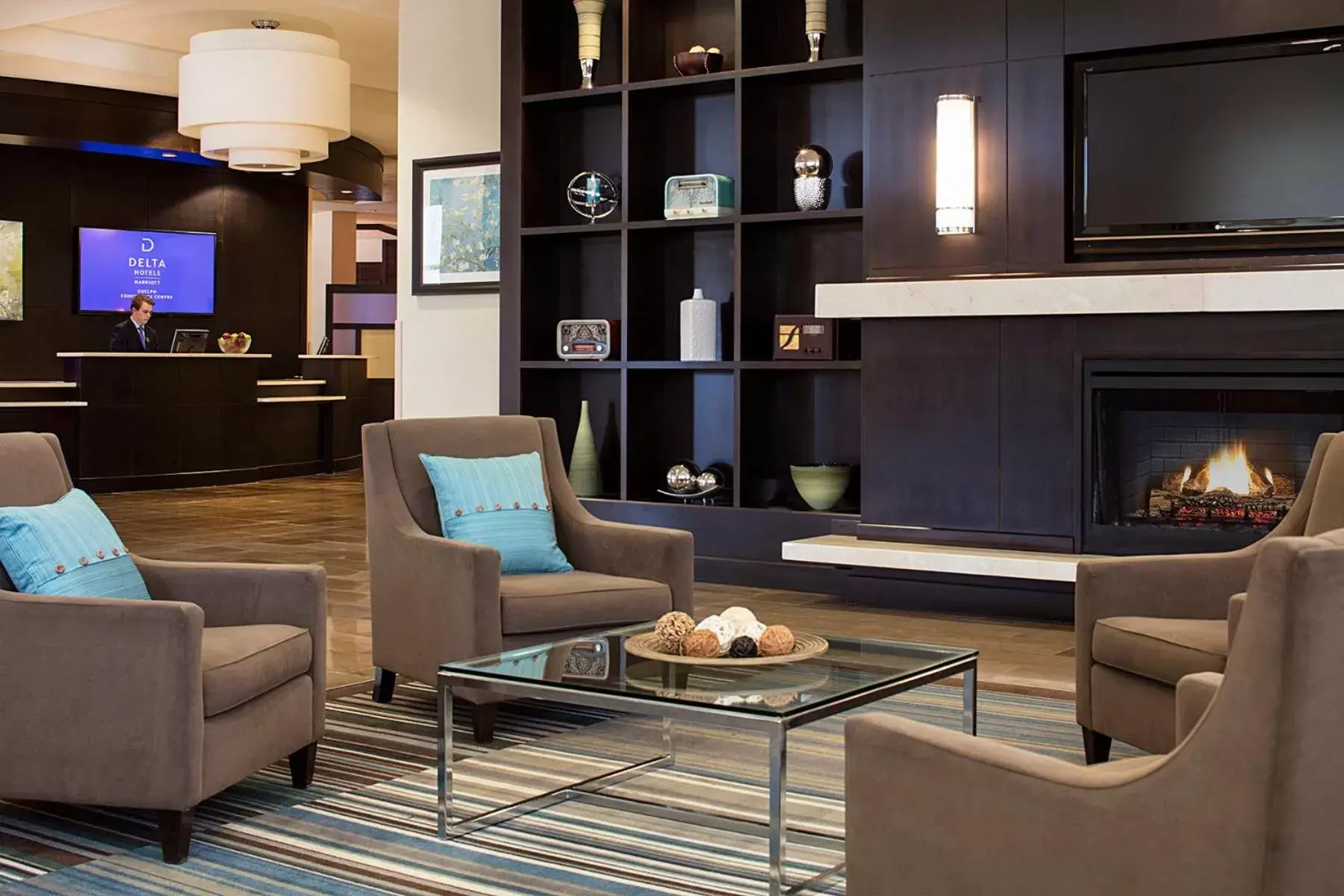 Lobby or reception, Seating Area in Delta Hotels by Marriott Guelph Conference Centre