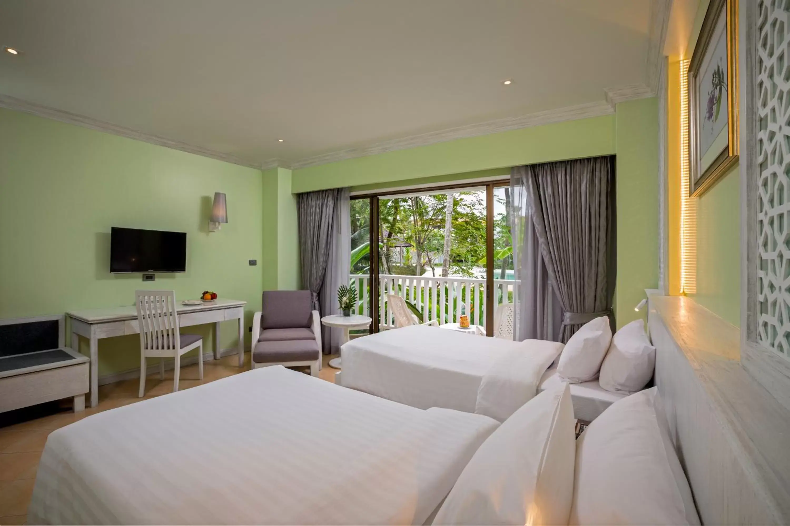 Bed in Aonang Villa Resort - SHA Extra Plus