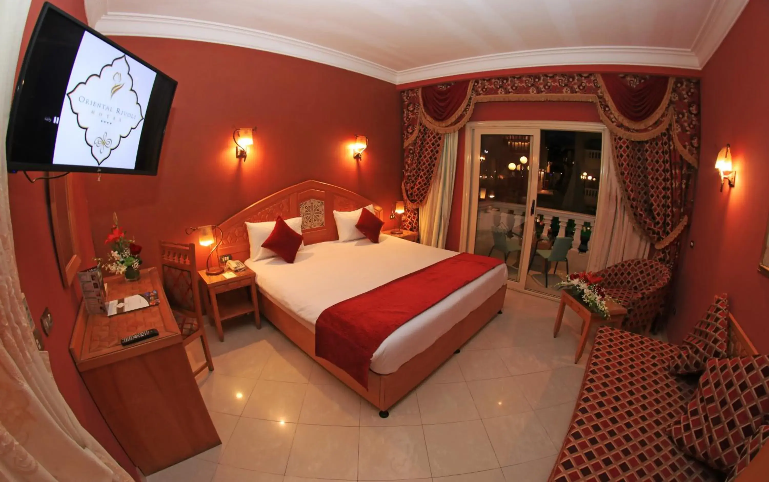 Bed in Oriental Rivoli Hotel & Spa