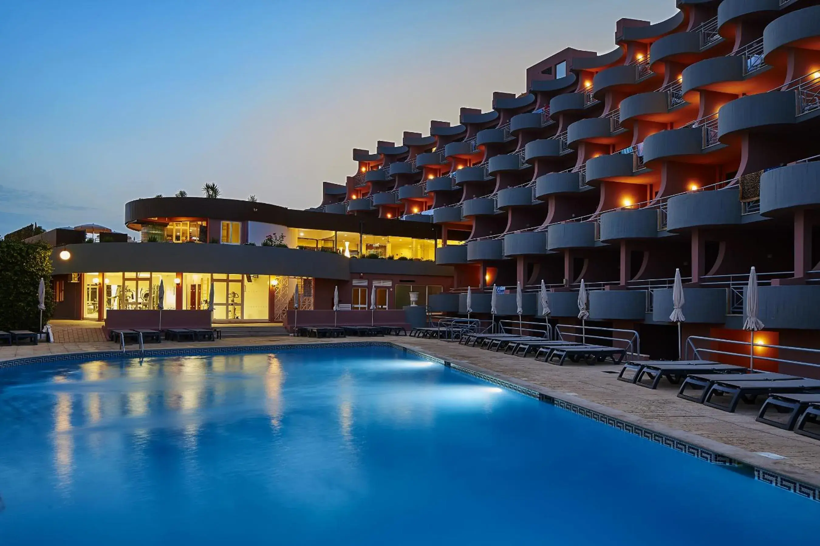 Swimming pool in Luna Clube Oceano Swimming pool in Luna Clube Oceano