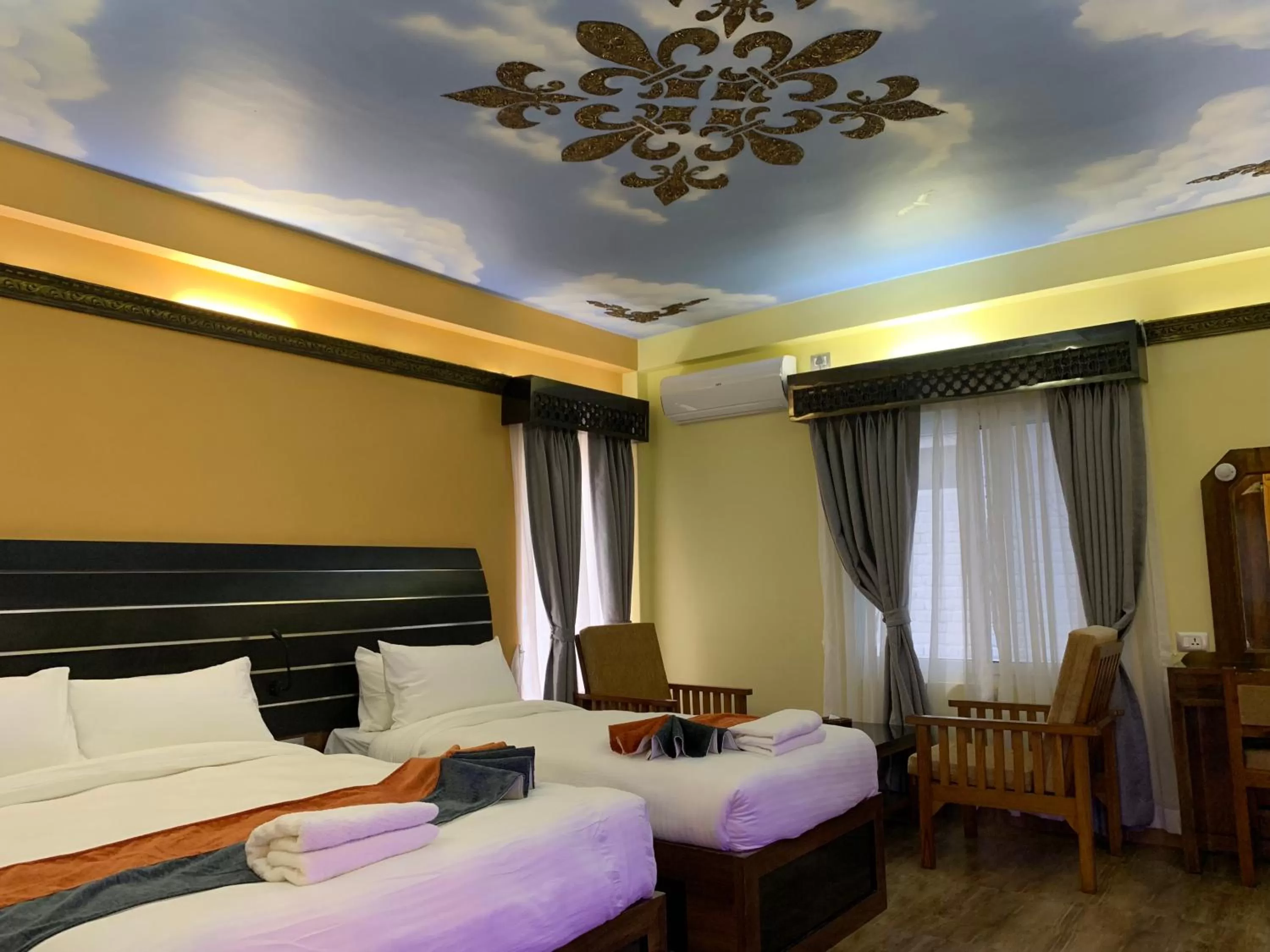 Photo of the whole room, Bed in Hotel ABC, Boutique Hotel in Pokhara