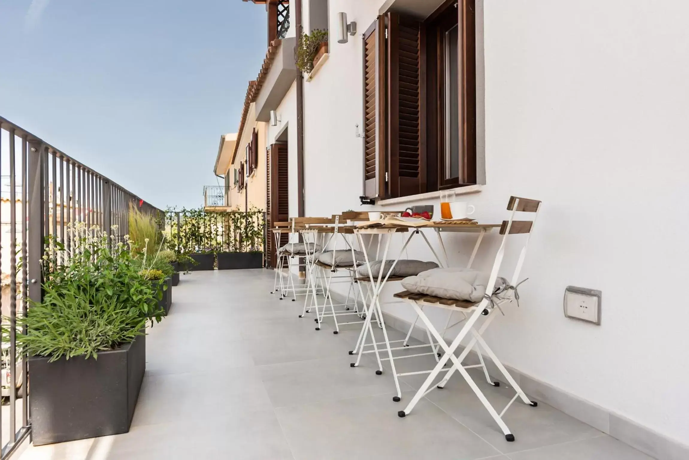 Balcony/Terrace in Tortora bed and breakfast