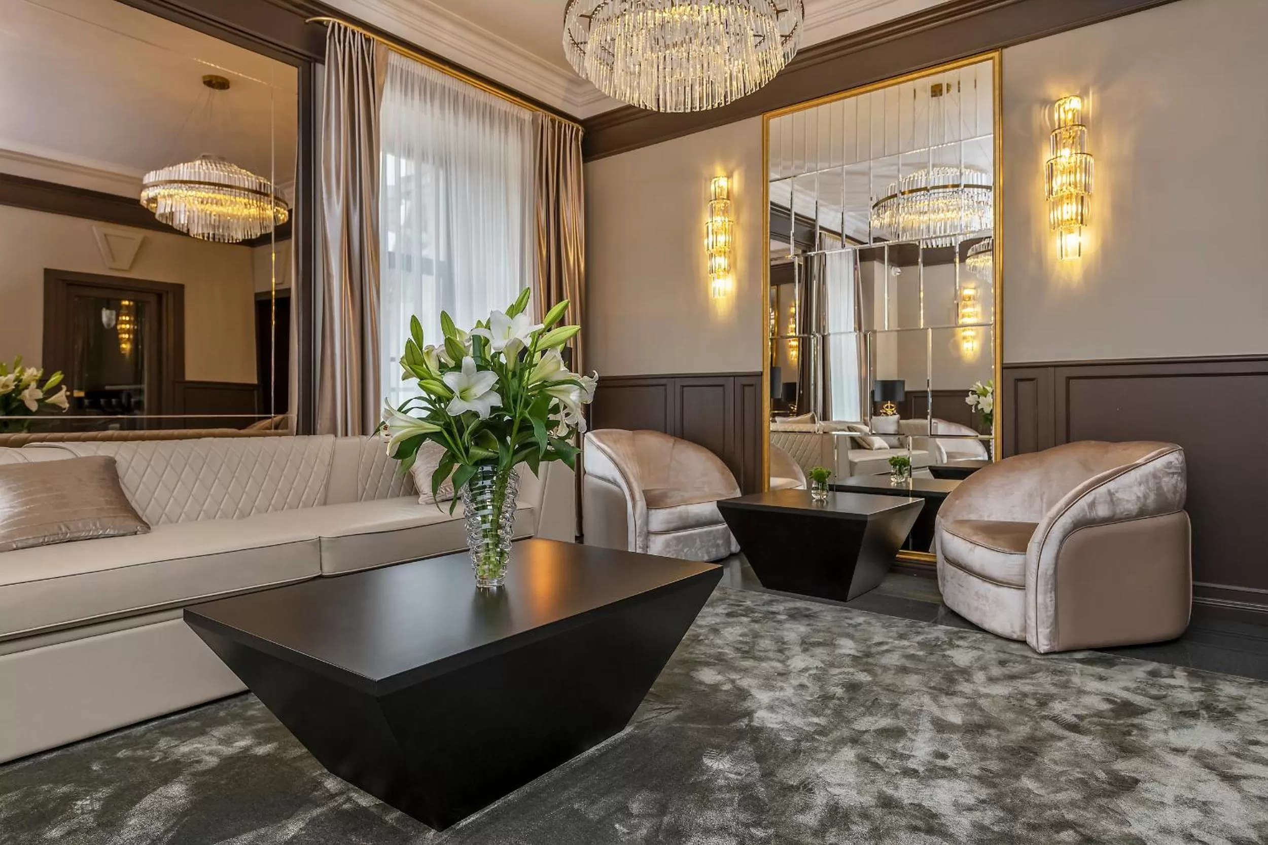 Lobby or reception in St Palace Hotel