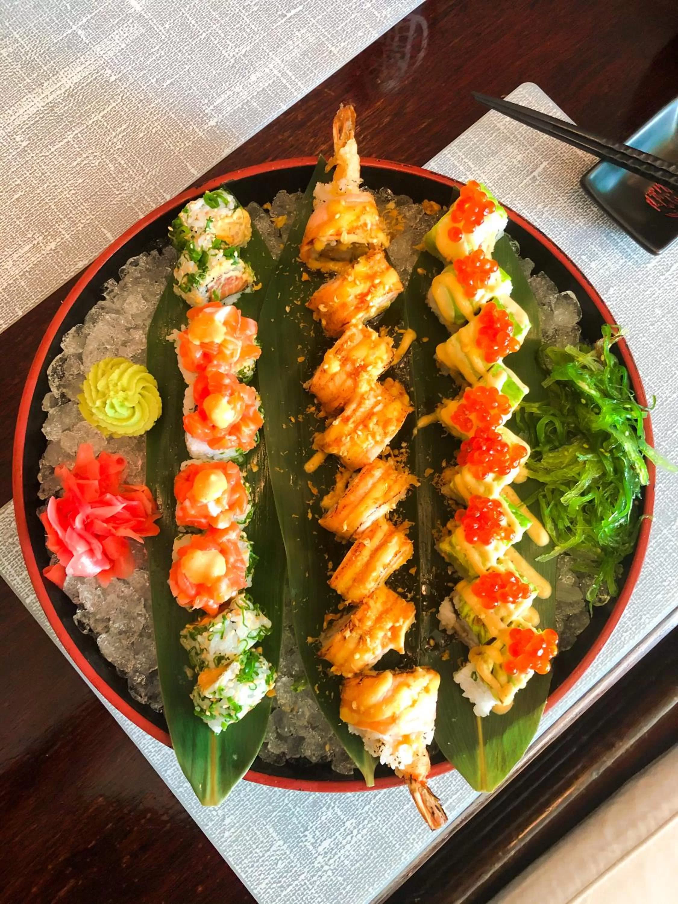 Food in Mövenpick Grand Al Bustan